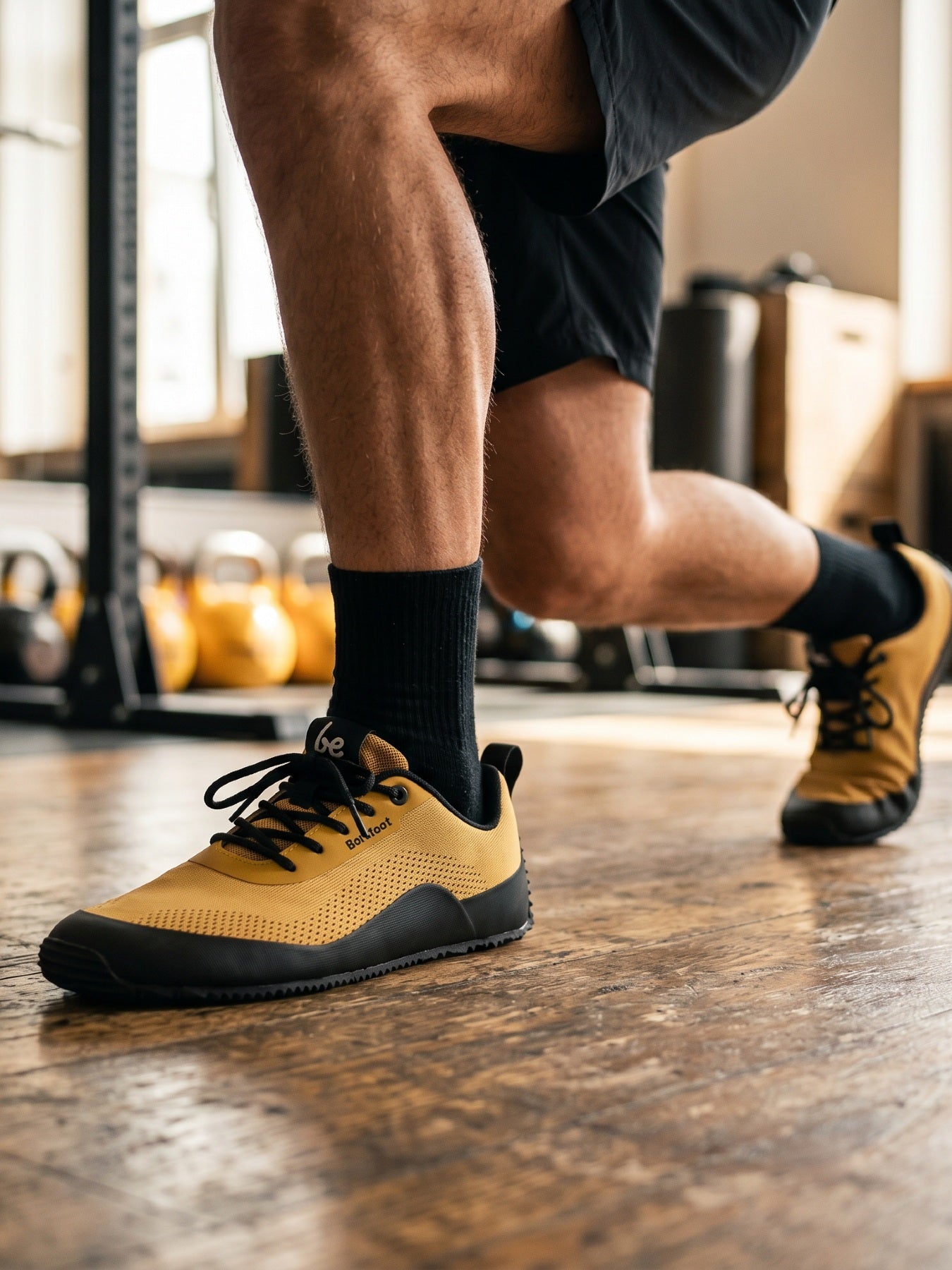 Barefoot Shoes Be Lenka Trailair - Mustard