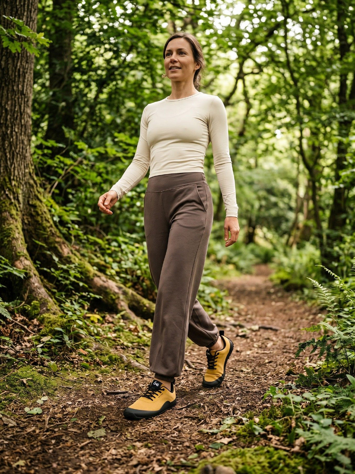 Barefoot Shoes Be Lenka Trailair - Mustard