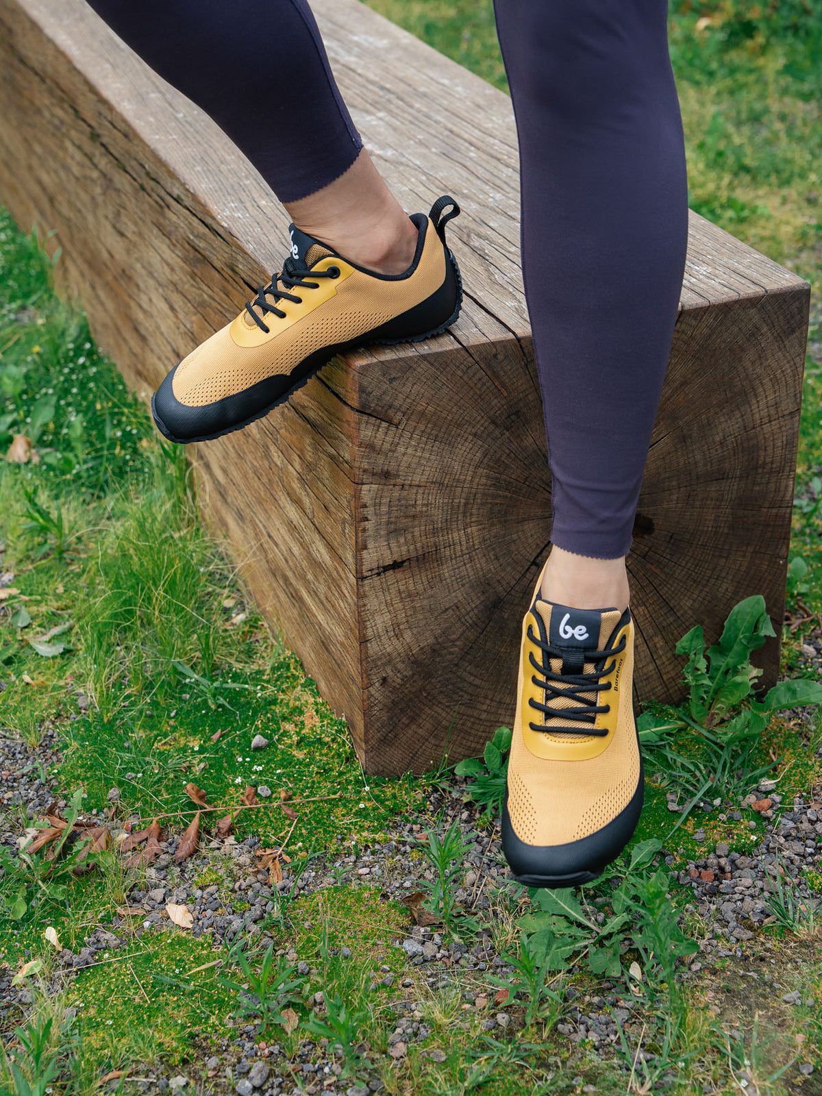 Barefoot Shoes Be Lenka Trailair - Mustard