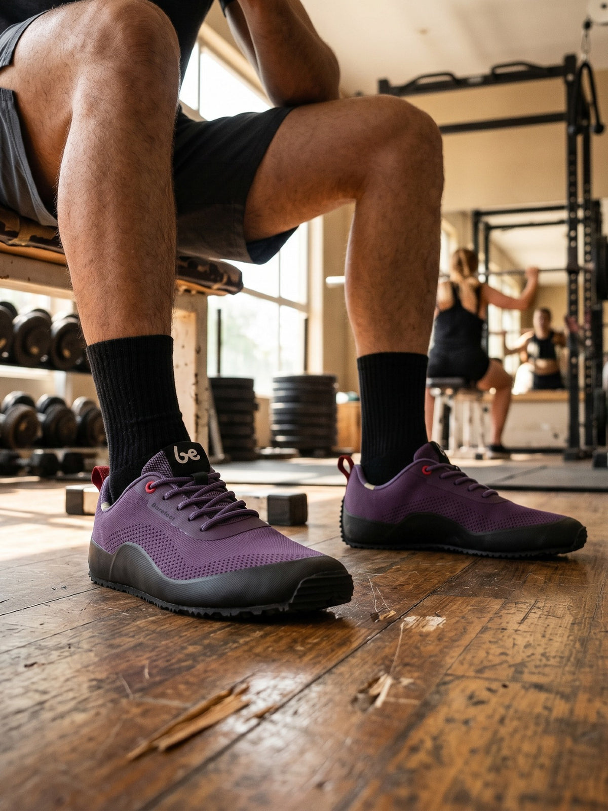 Barefoot Shoes Be Lenka Trailair - Plum