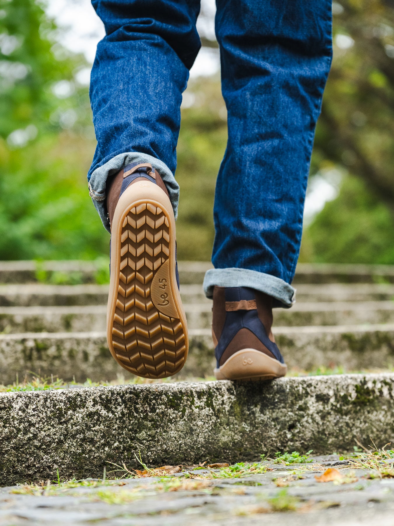 Barefoot Boots Be Lenka York - Brown & Navy