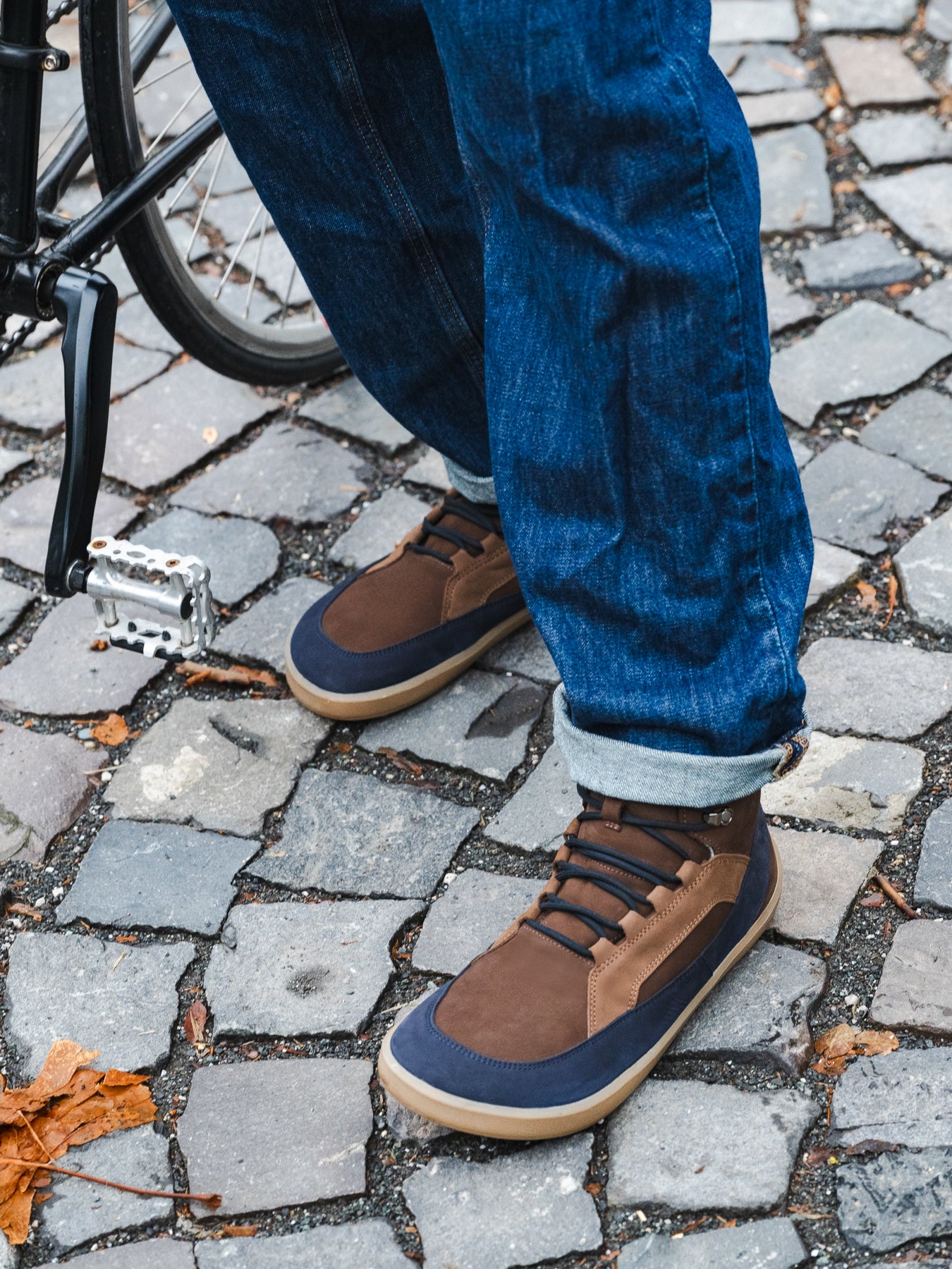 Barefoot Boots Be Lenka York - Brown & Navy