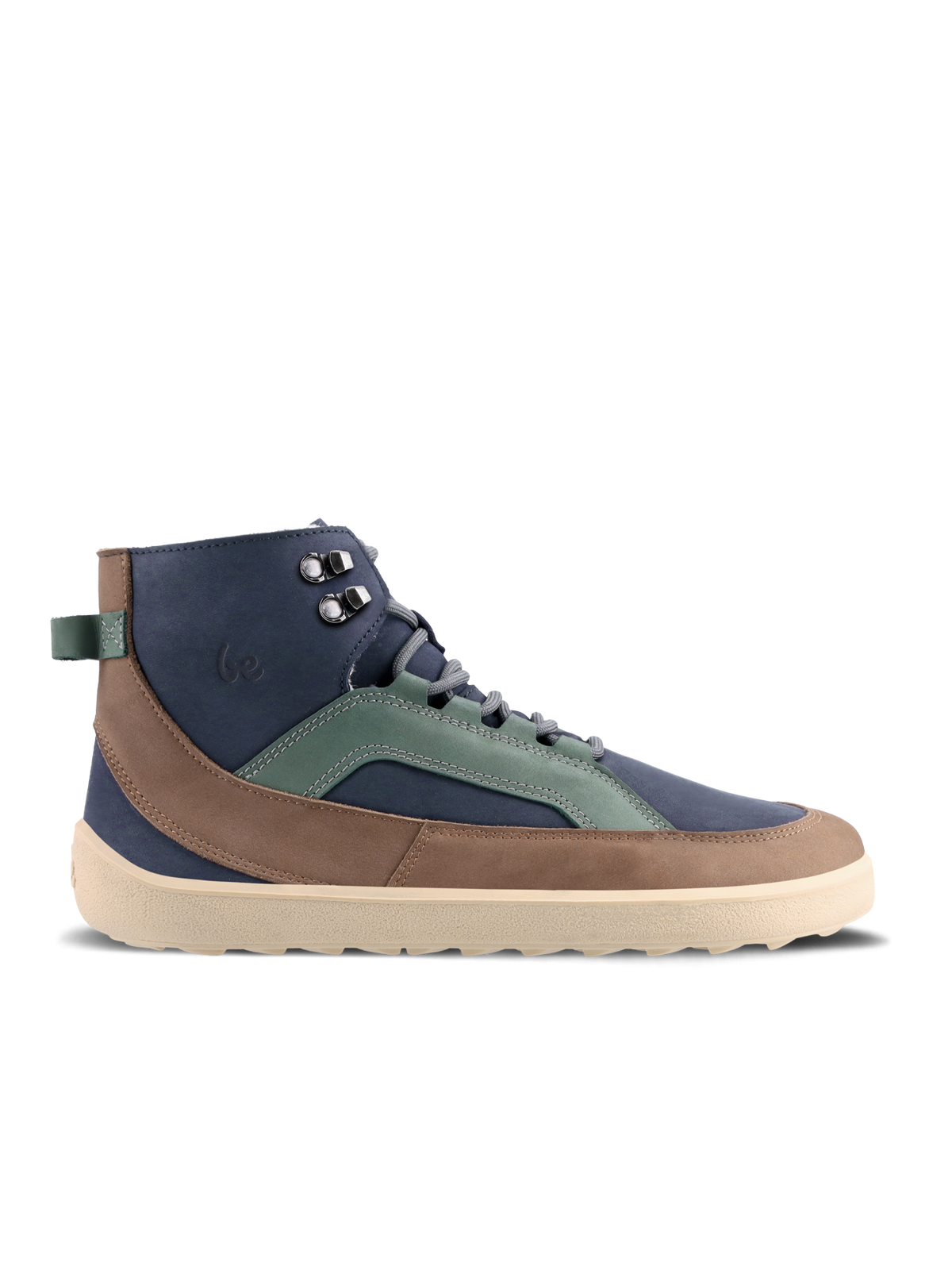 Barefoot Boots Be Lenka York - Navy, Brown & Beige (Sale)