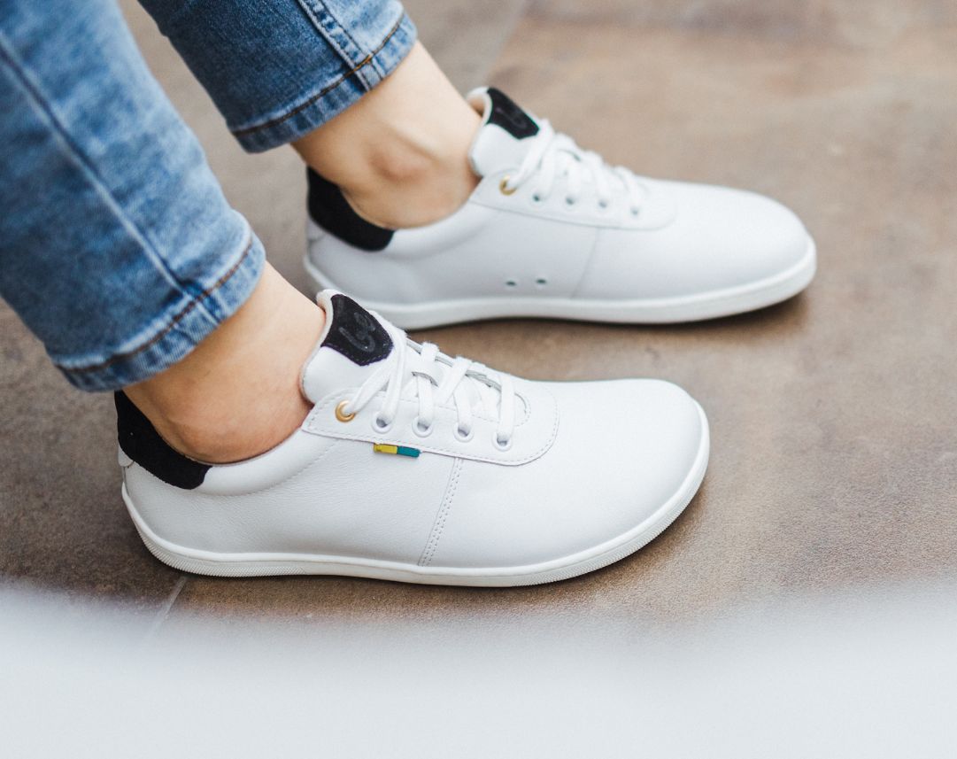 Chaussures pieds nus - Be Lenka - Royale - Blanc et noir
