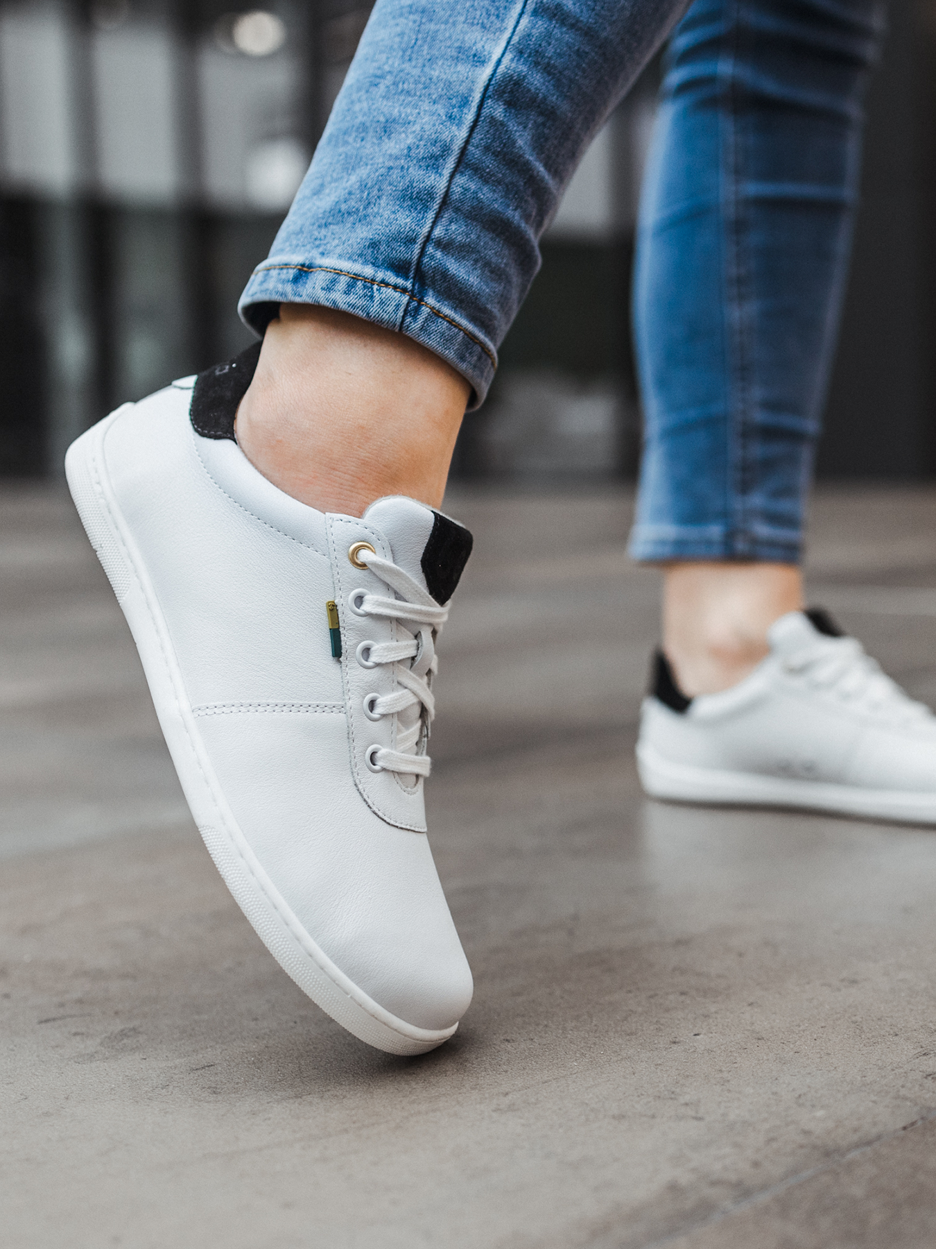 Chaussures pieds nus - Be Lenka - Royale - Blanc et noir