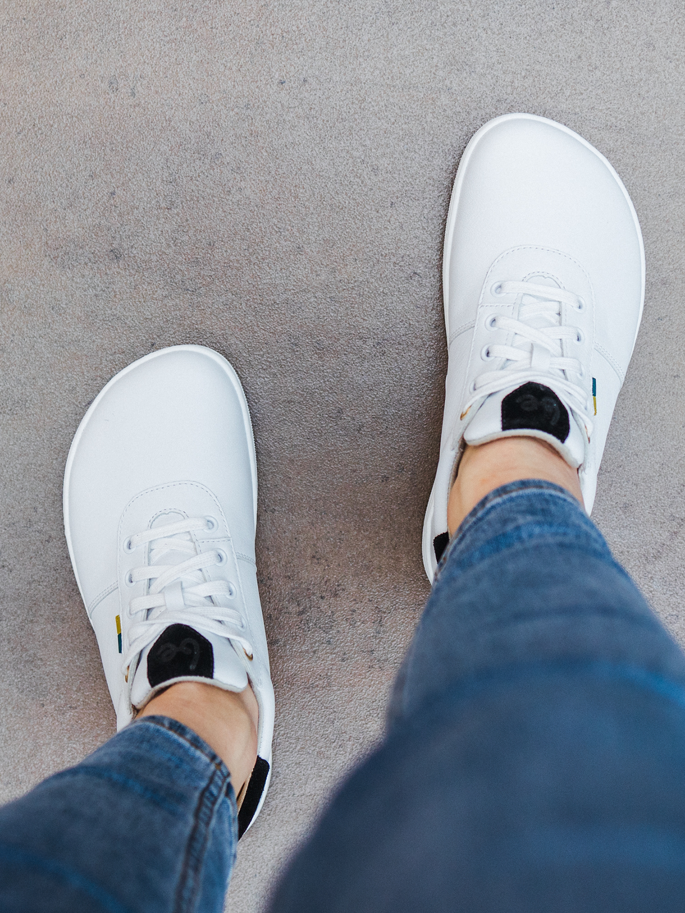Chaussures pieds nus - Be Lenka - Royale - Blanc et noir