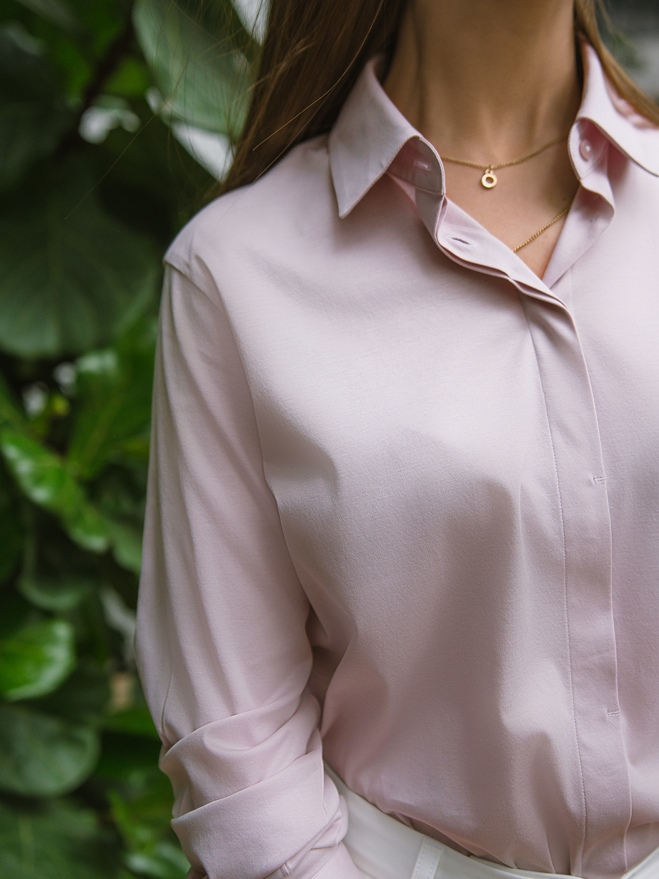 Chemise femme Be Lenka Essentials - Rose poudré