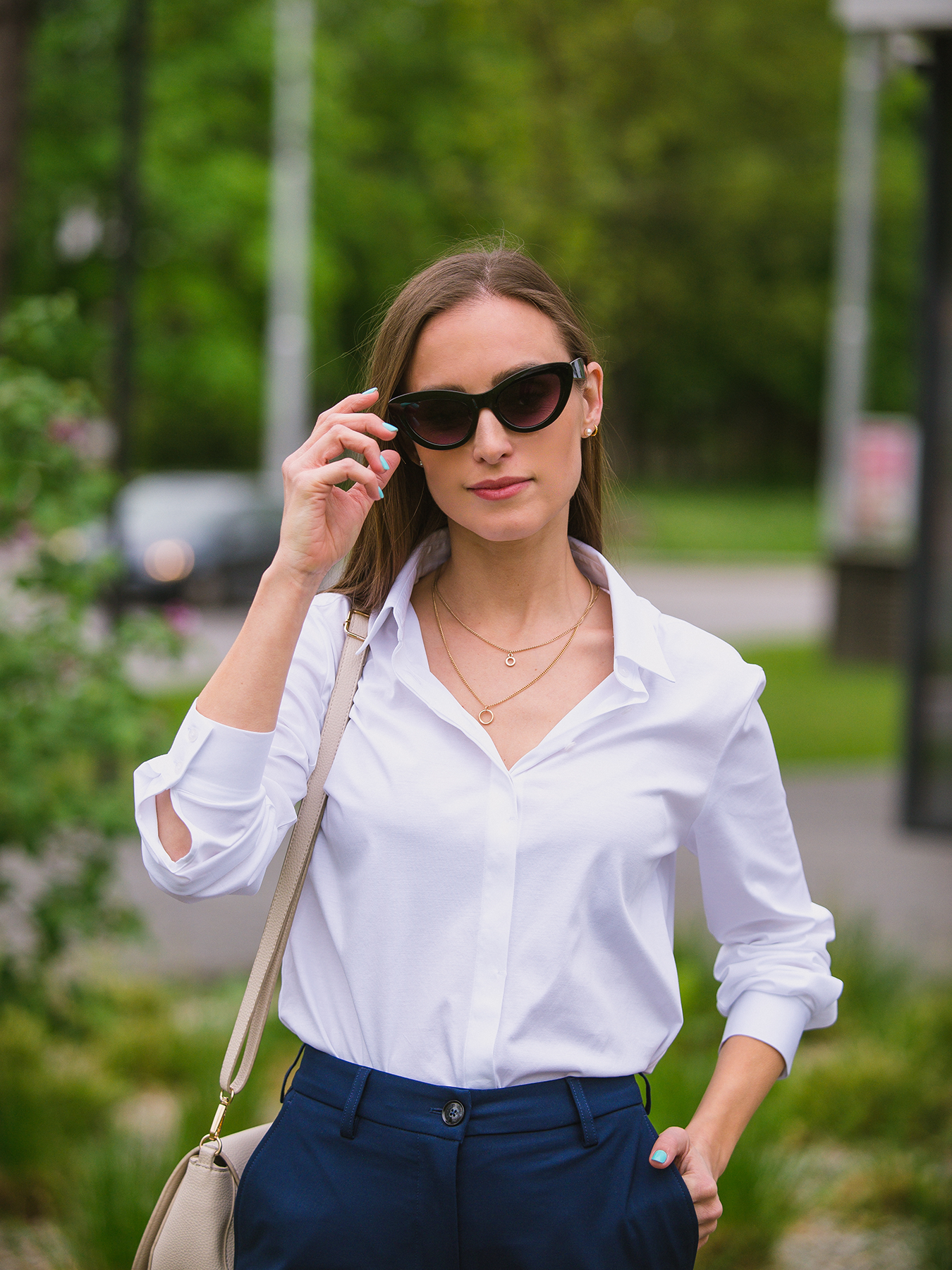 Chemise femme Be Lenka Essentials - Blanc