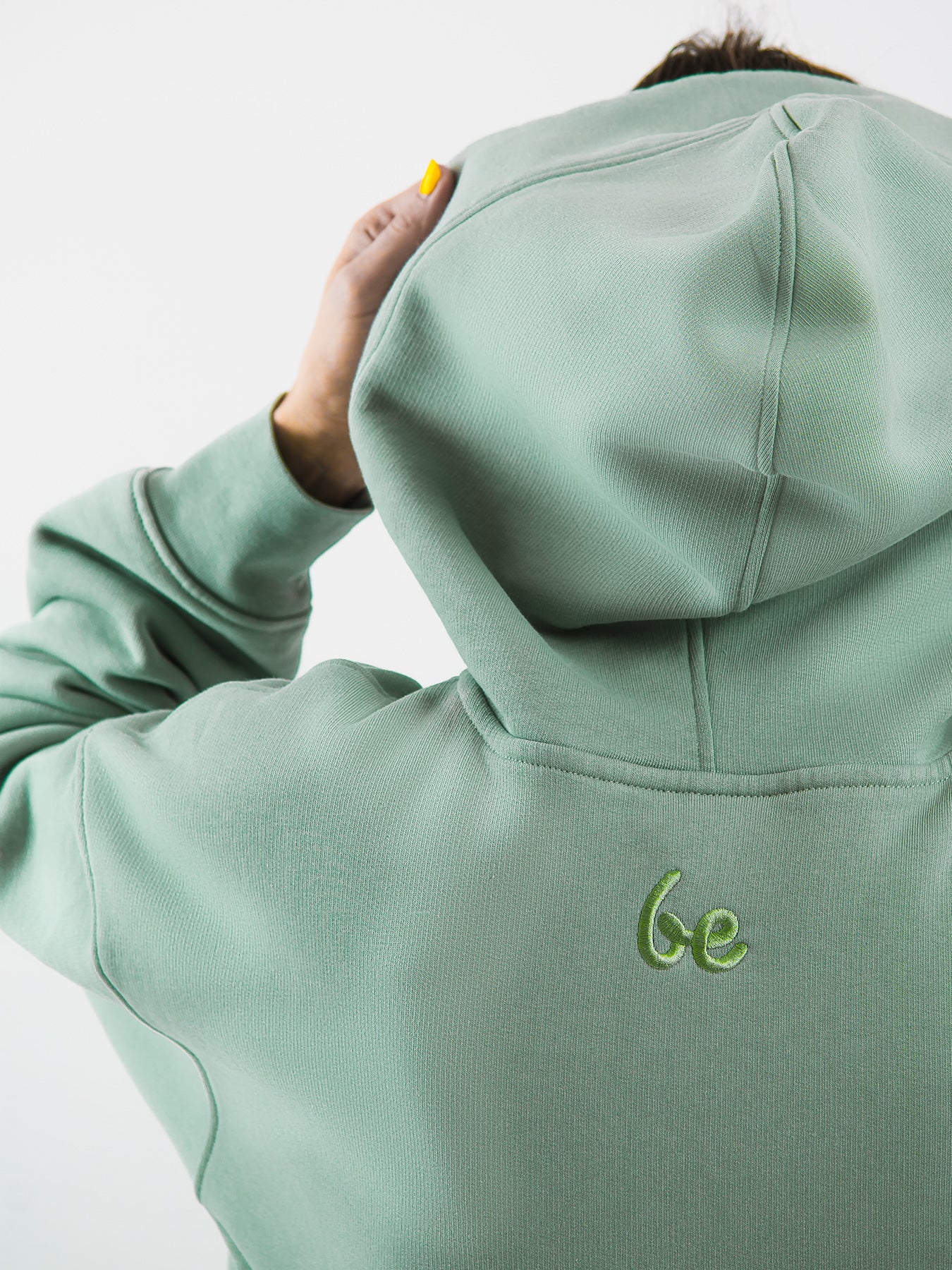 Sweat à capuche femme Be Lenka Essentials - Vert pistache