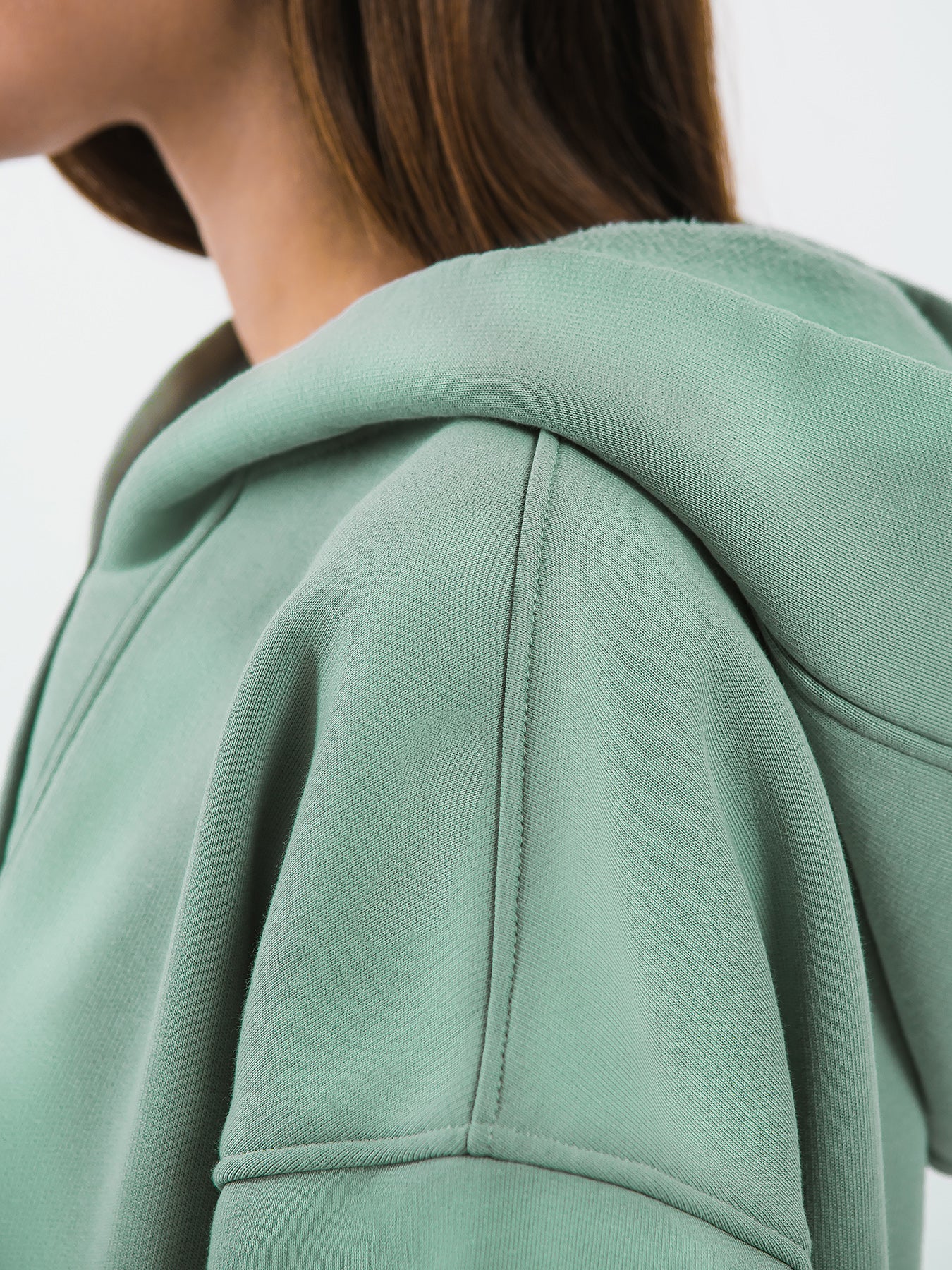 Sweat à capuche femme Be Lenka Essentials - Vert pistache