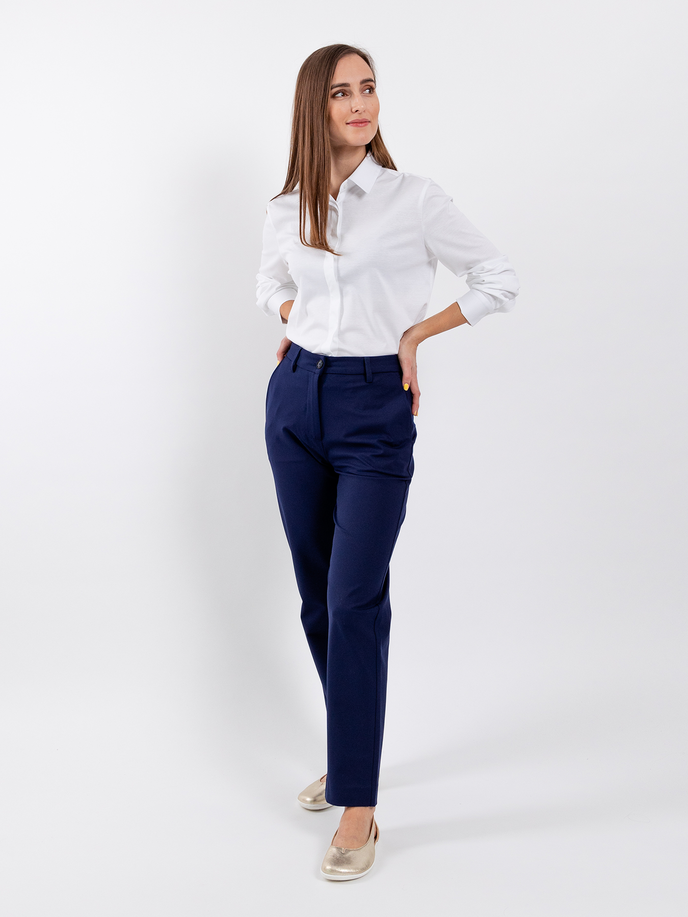 Pantalon femme Be Lenka Essentials - Bleu marine