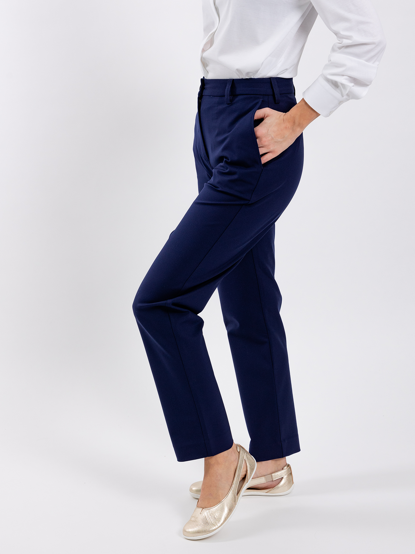 Pantalon femme Be Lenka Essentials - Bleu marine