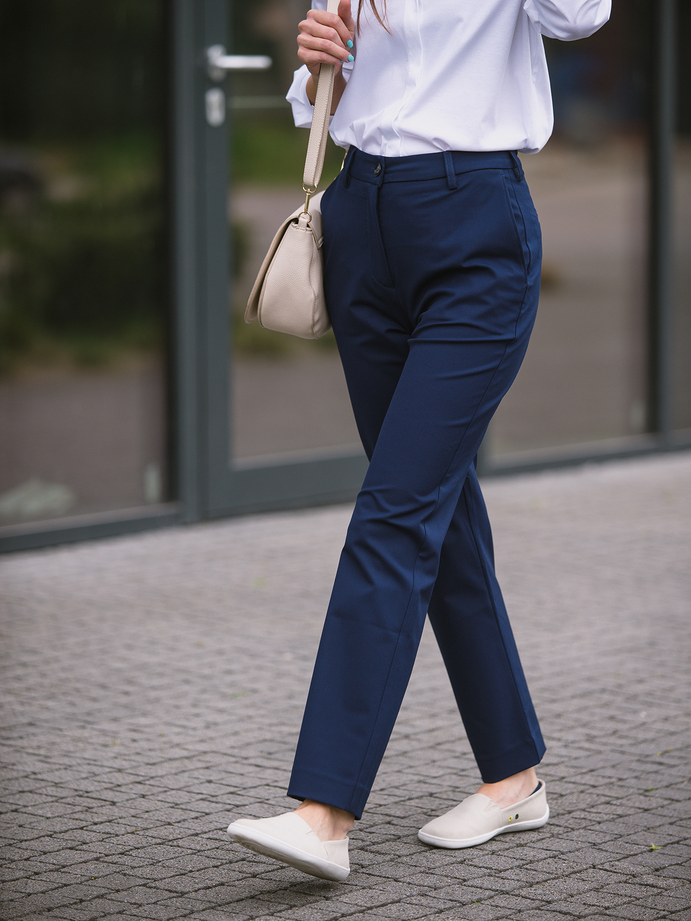 Pantalon femme Be Lenka Essentials - Bleu marine