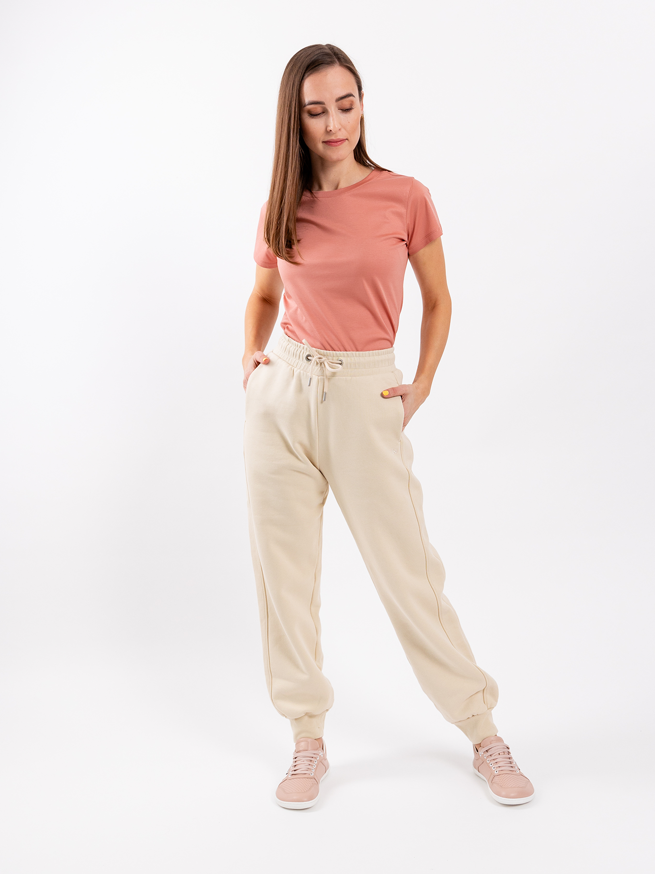 Pantalon de survêtement pour femme Be Lenka Essentials - Beige