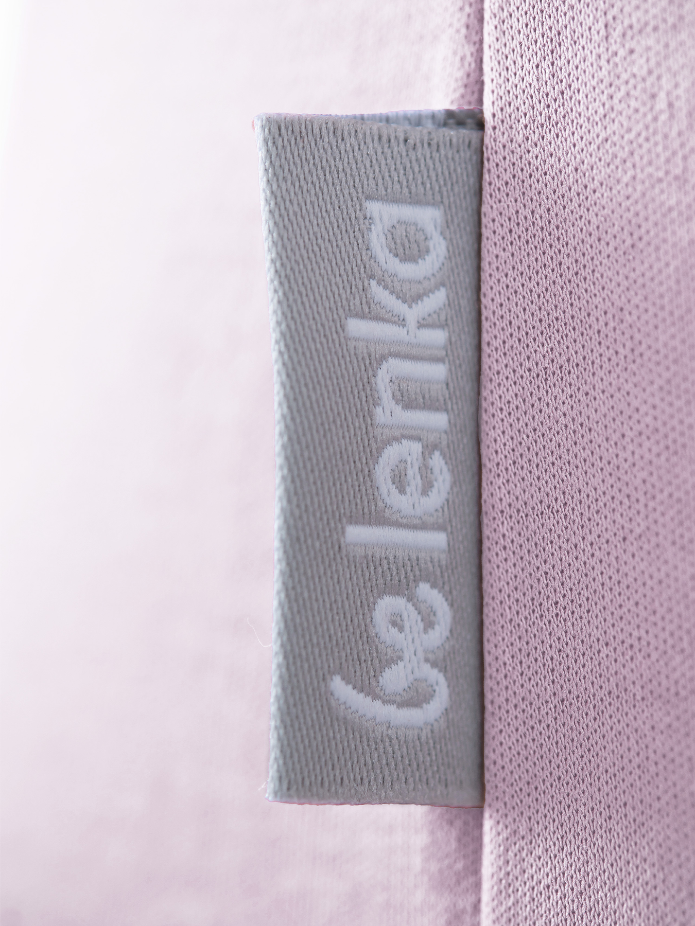 T-shirt col rond femme Be Lenka Essentials - Rose poudré