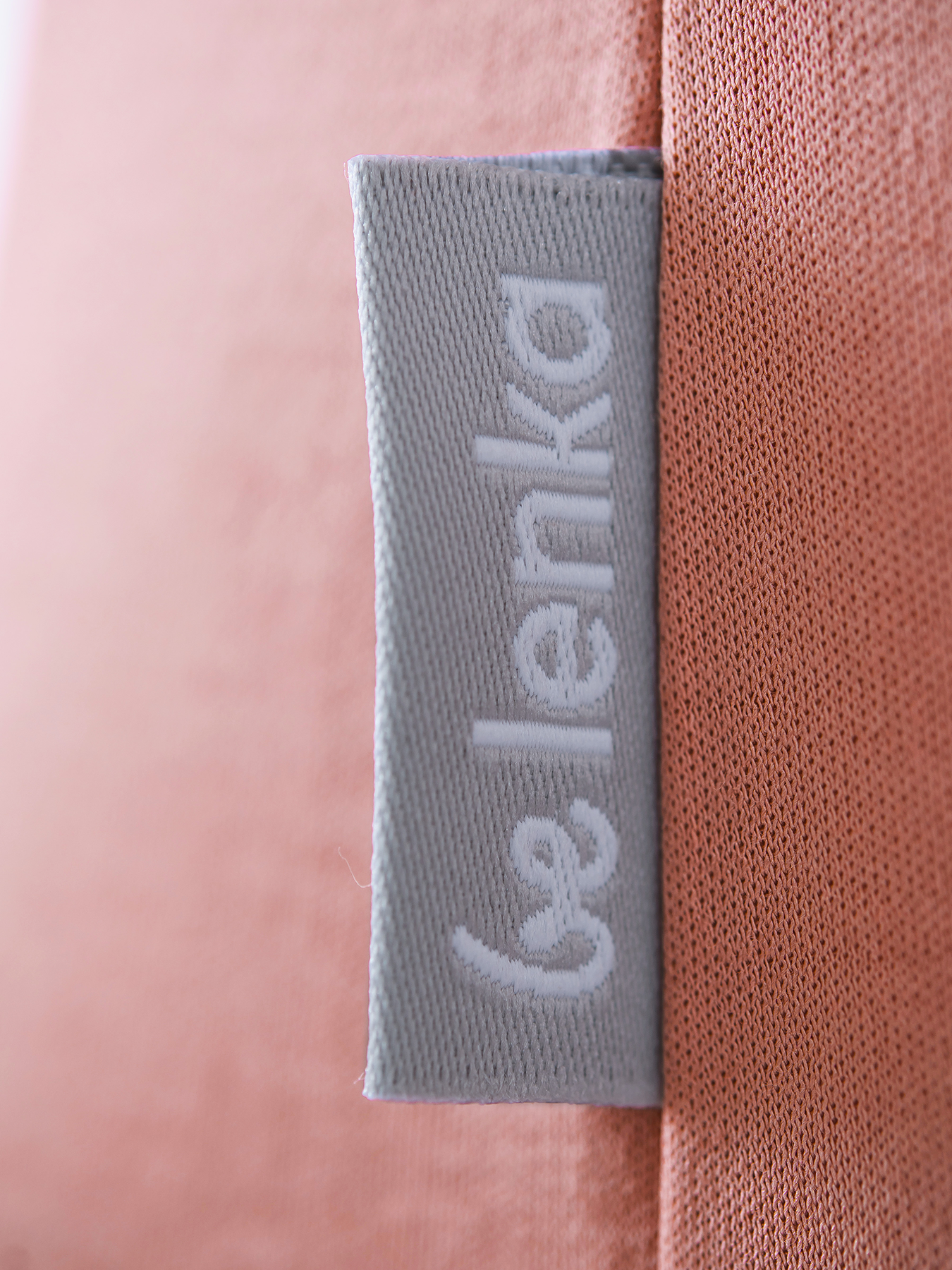 T-shirt col rond femme Be Lenka Essentials - Rose saumon