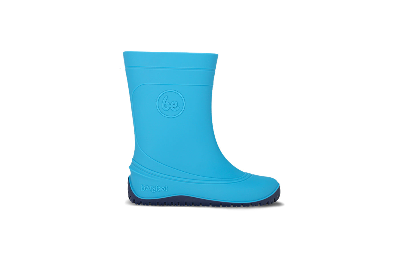 Bottes de pluie pieds nus pour enfants Be Lenka Pudds - Bleu aqua