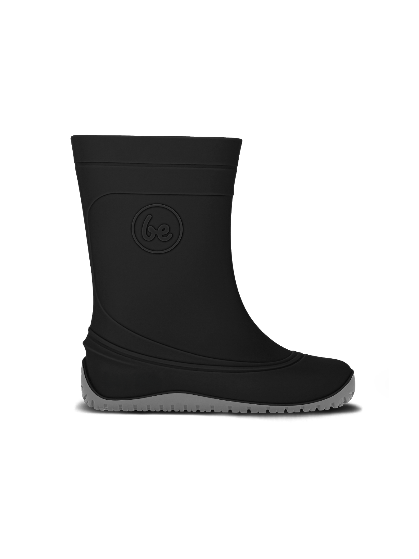 Kids Barefoot Rain Boots Be Lenka Pudds - Black