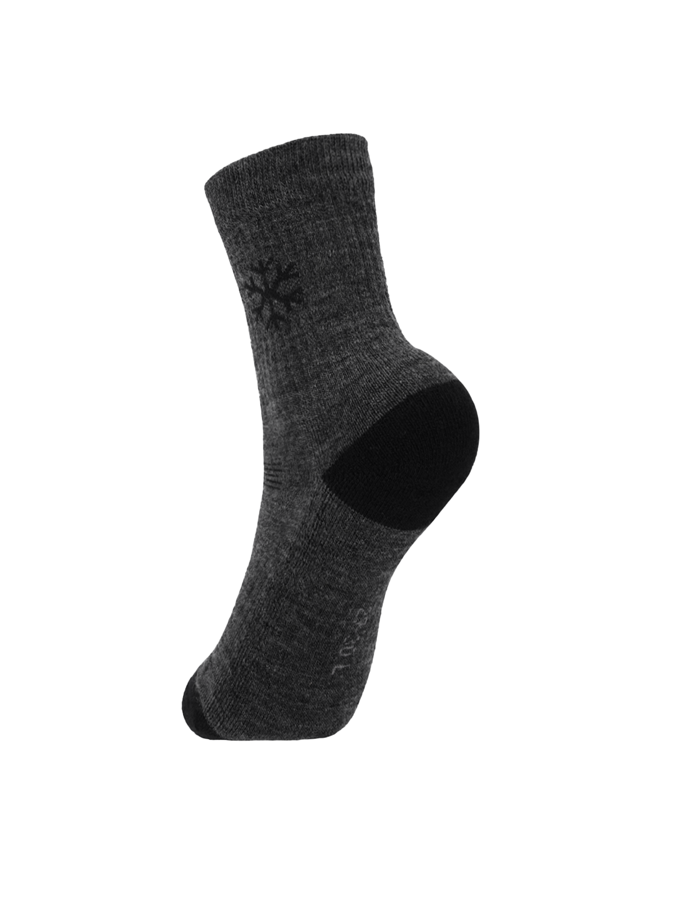 Kids barefoot Socks Be Lenka Kids - Crew - Merino Wool - Grey - 3 pack