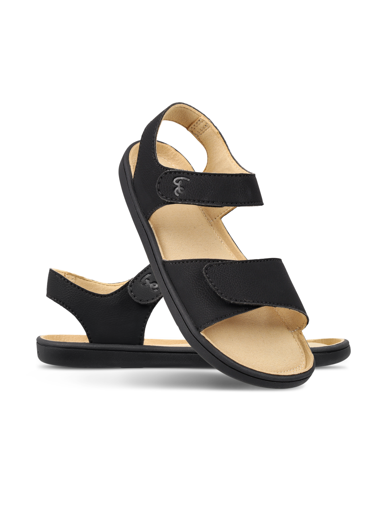 Kids barefoot sandals Be Lenka Miami Kids - Black