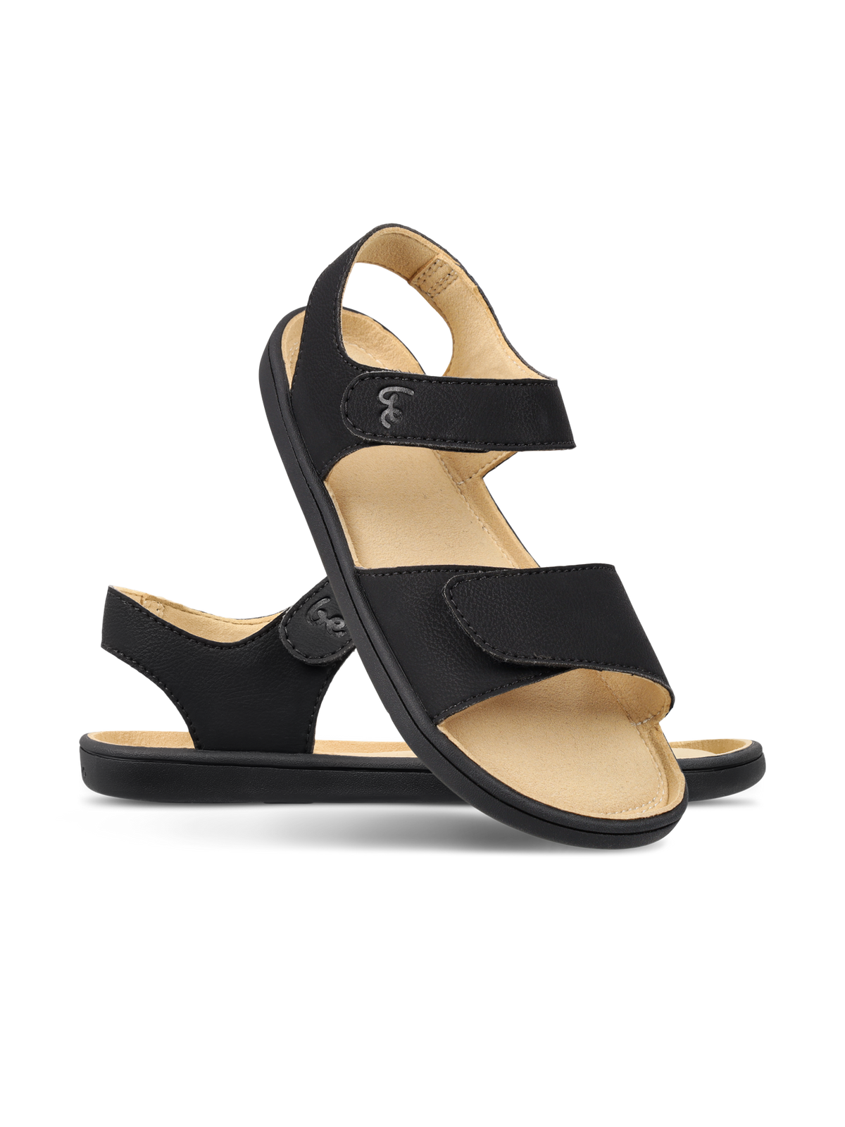 Kids barefoot sandals Be Lenka Miami Kids - Black