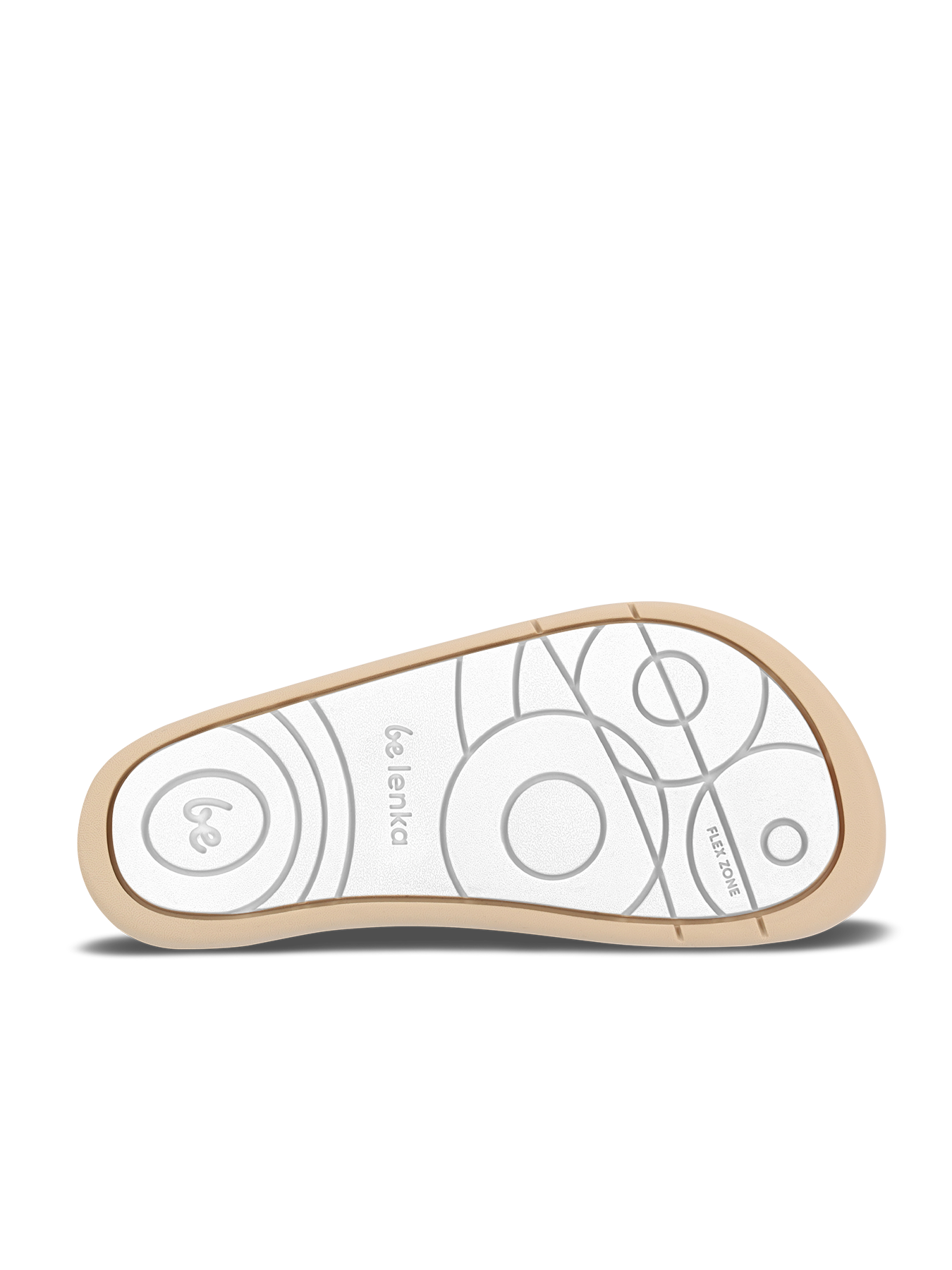 Kids' barefoot sandals Be Lenka Miami Junior - Light Brown