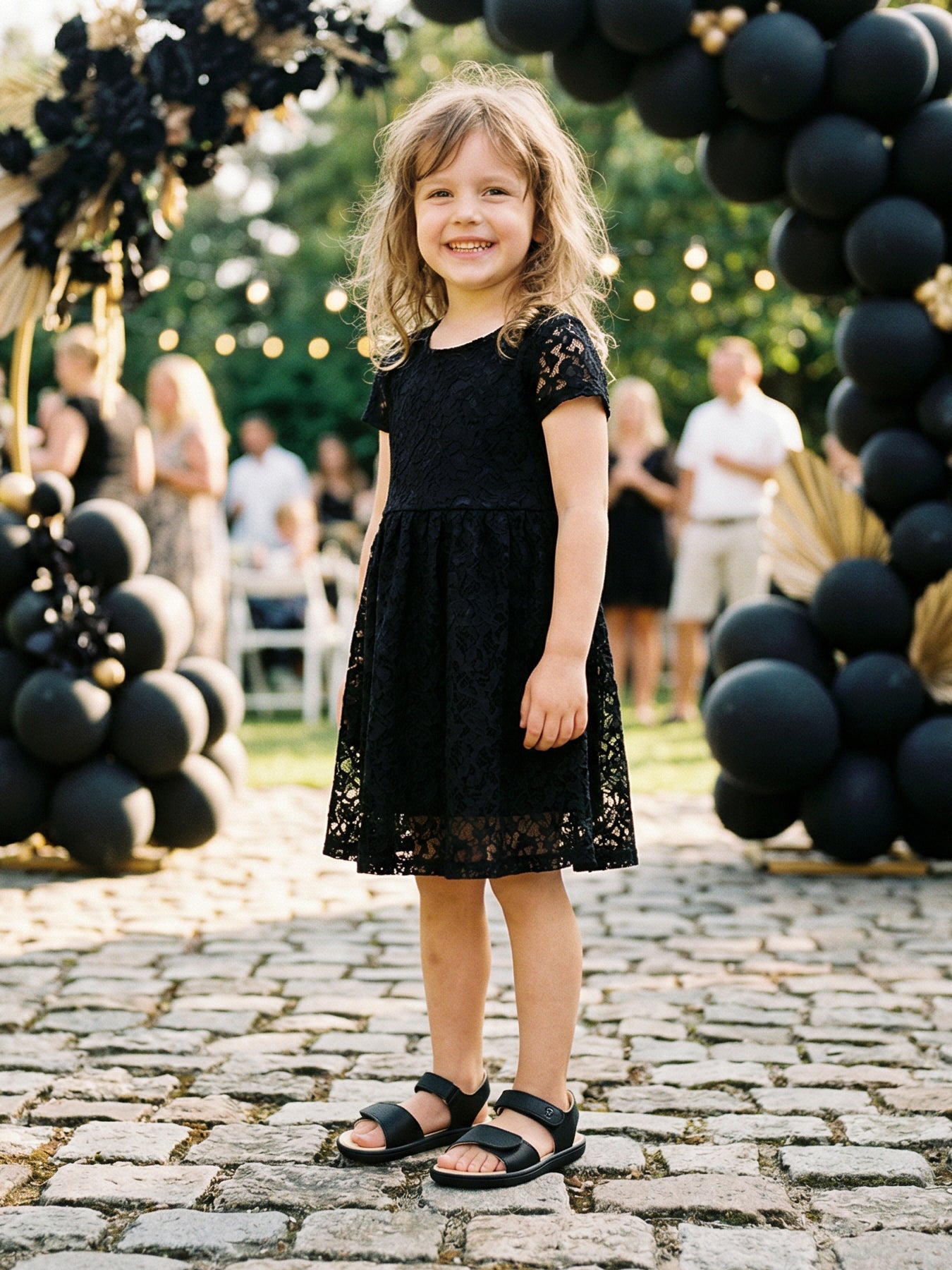 Kids barefoot sandals Be Lenka Miami Kids - Black