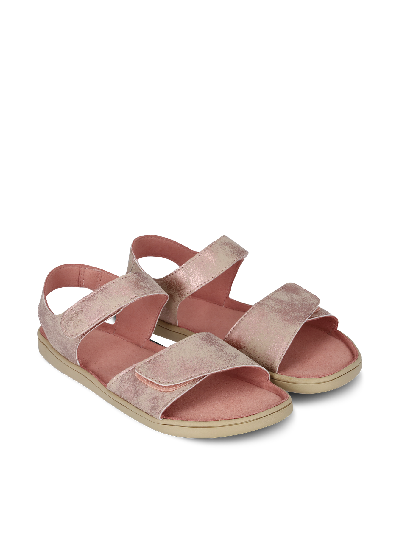 Kids' barefoot sandals Be Lenka Miami Kids - Coral Sparkle