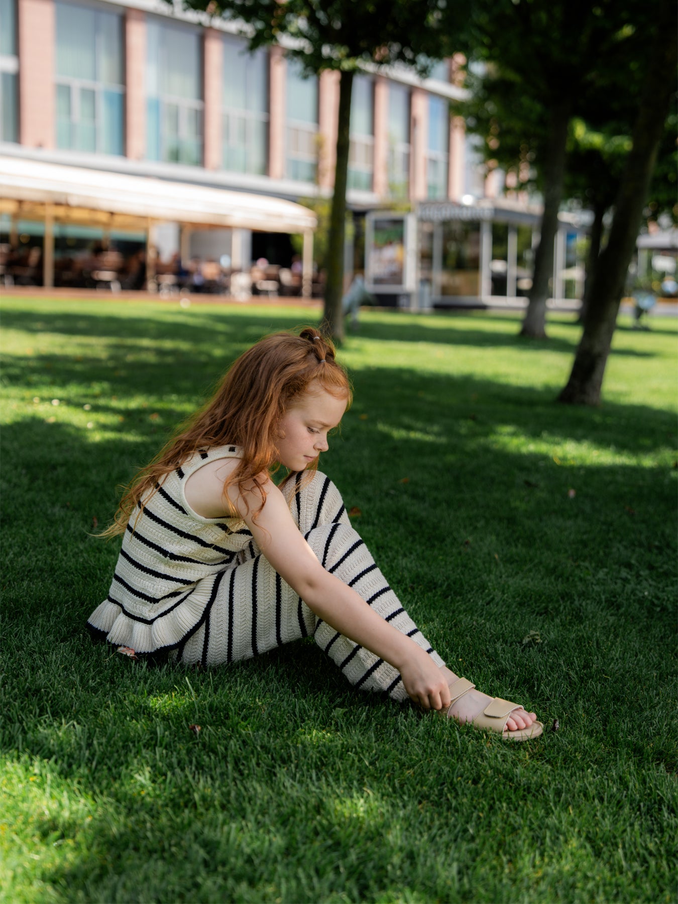 Kids' barefoot sandals Be Lenka Miami Junior - Light Brown