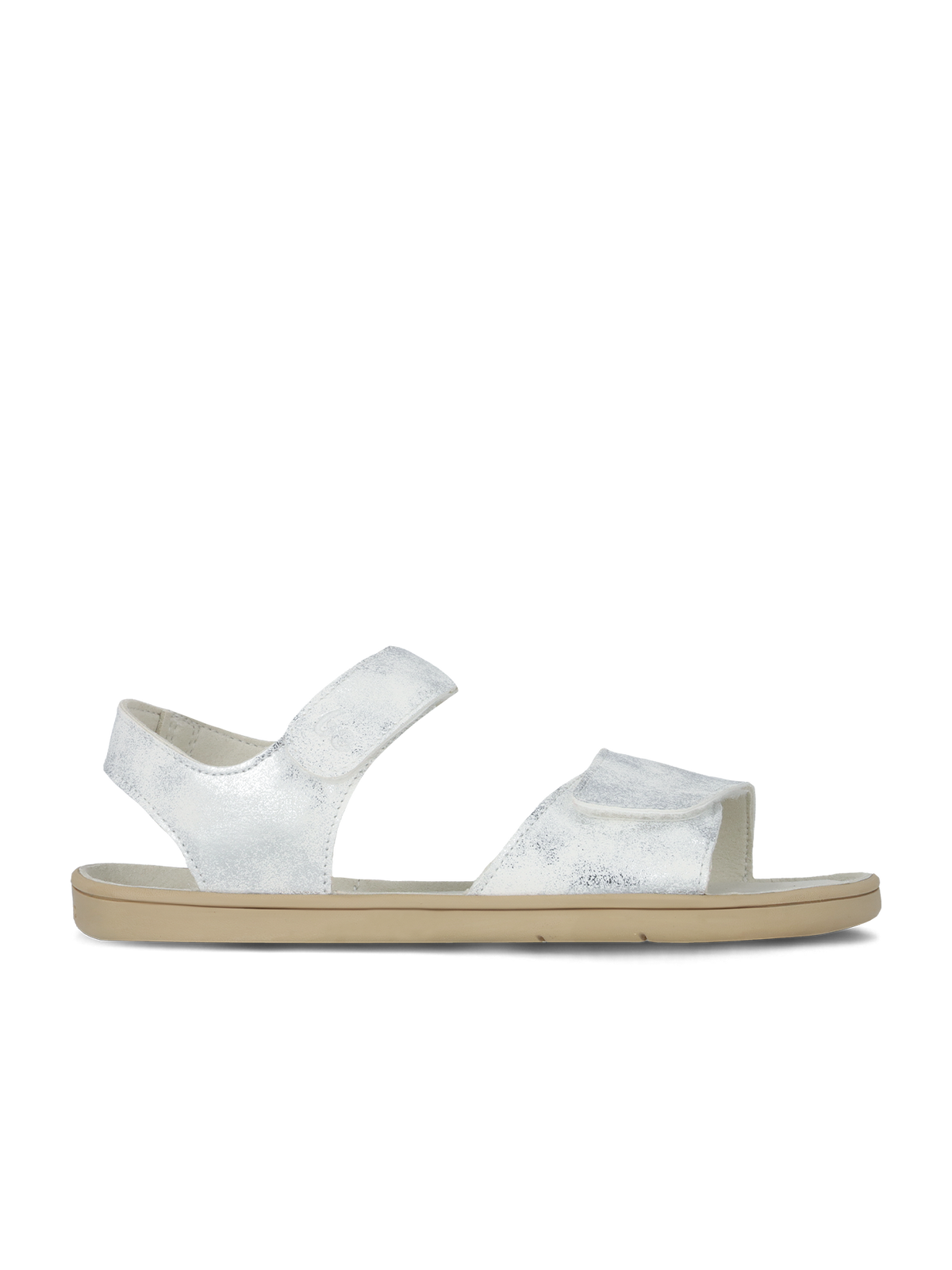 Kids barefoot sandals Be Lenka Miami Junior - Off-White Sparkle
