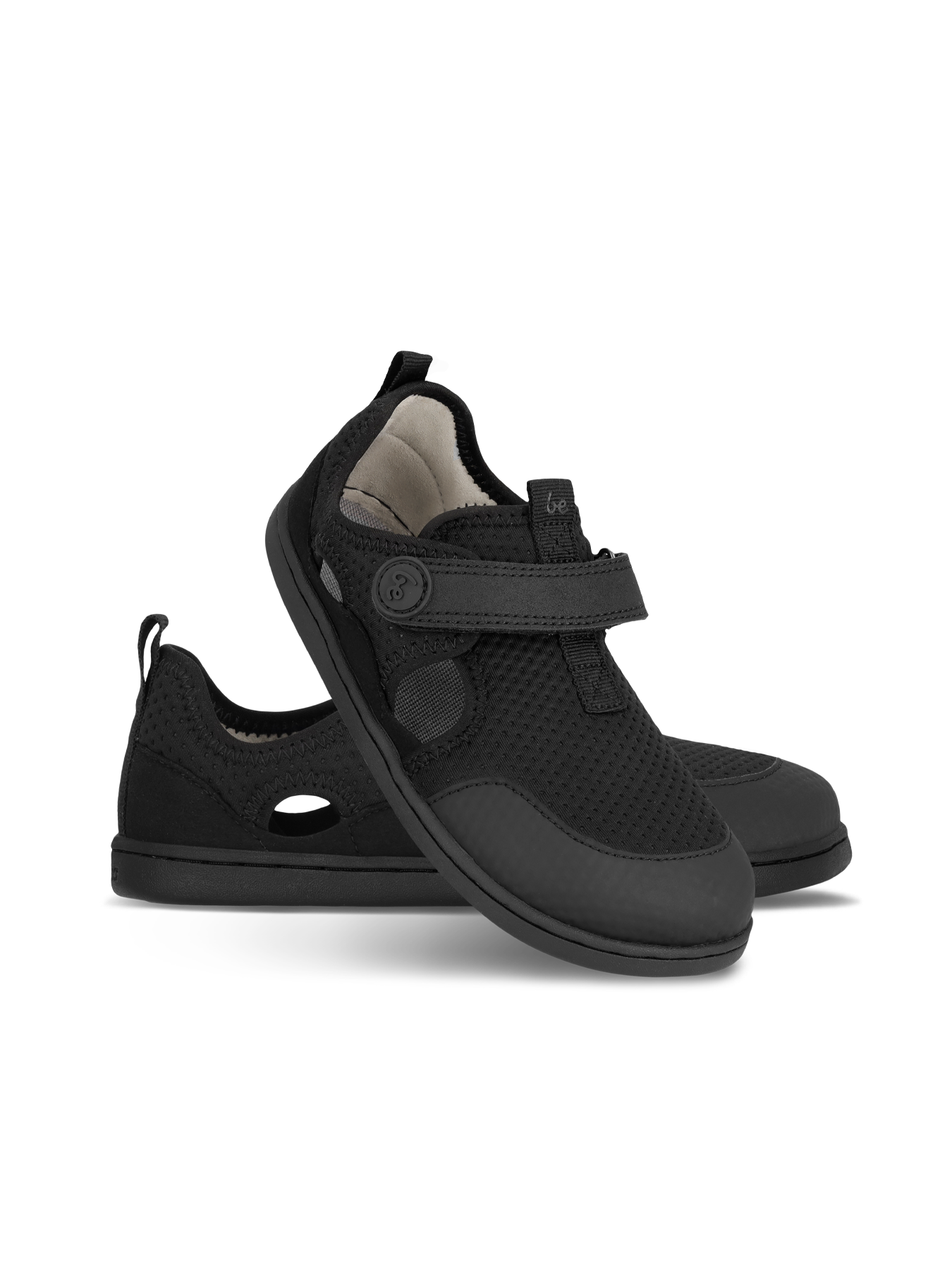 Kids barefoot sandals Zest Preschool - All Black