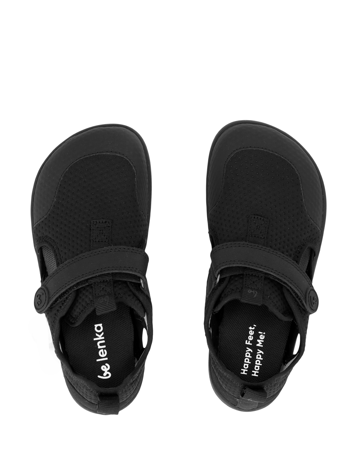 Kids barefoot sandals Zest Preschool - All Black
