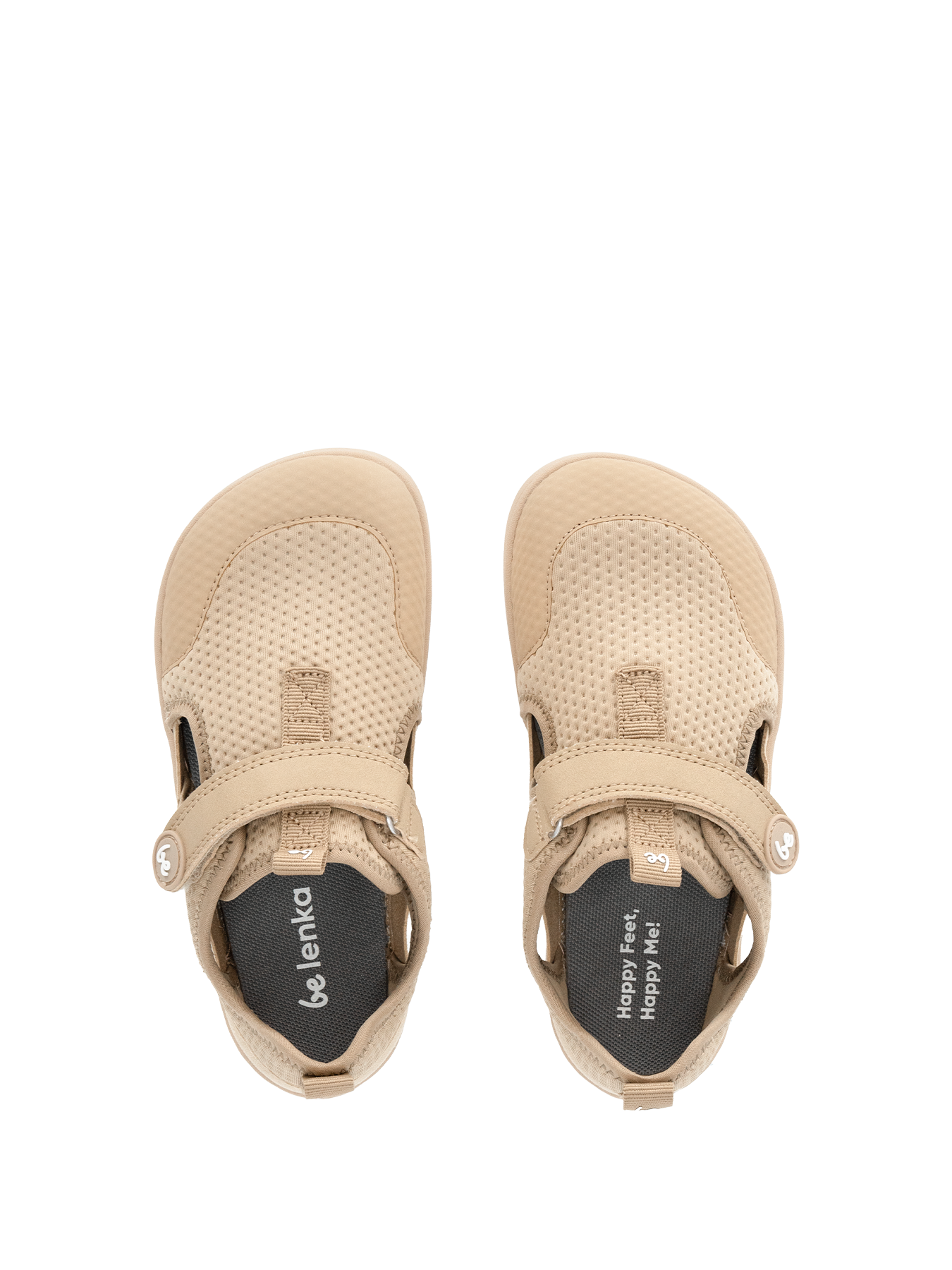 Sandales pieds nus pour enfants Zest Preschool - Beige