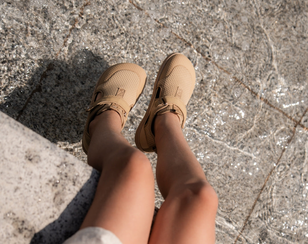 Sandales pieds nus pour enfants Zest Kids - Beige