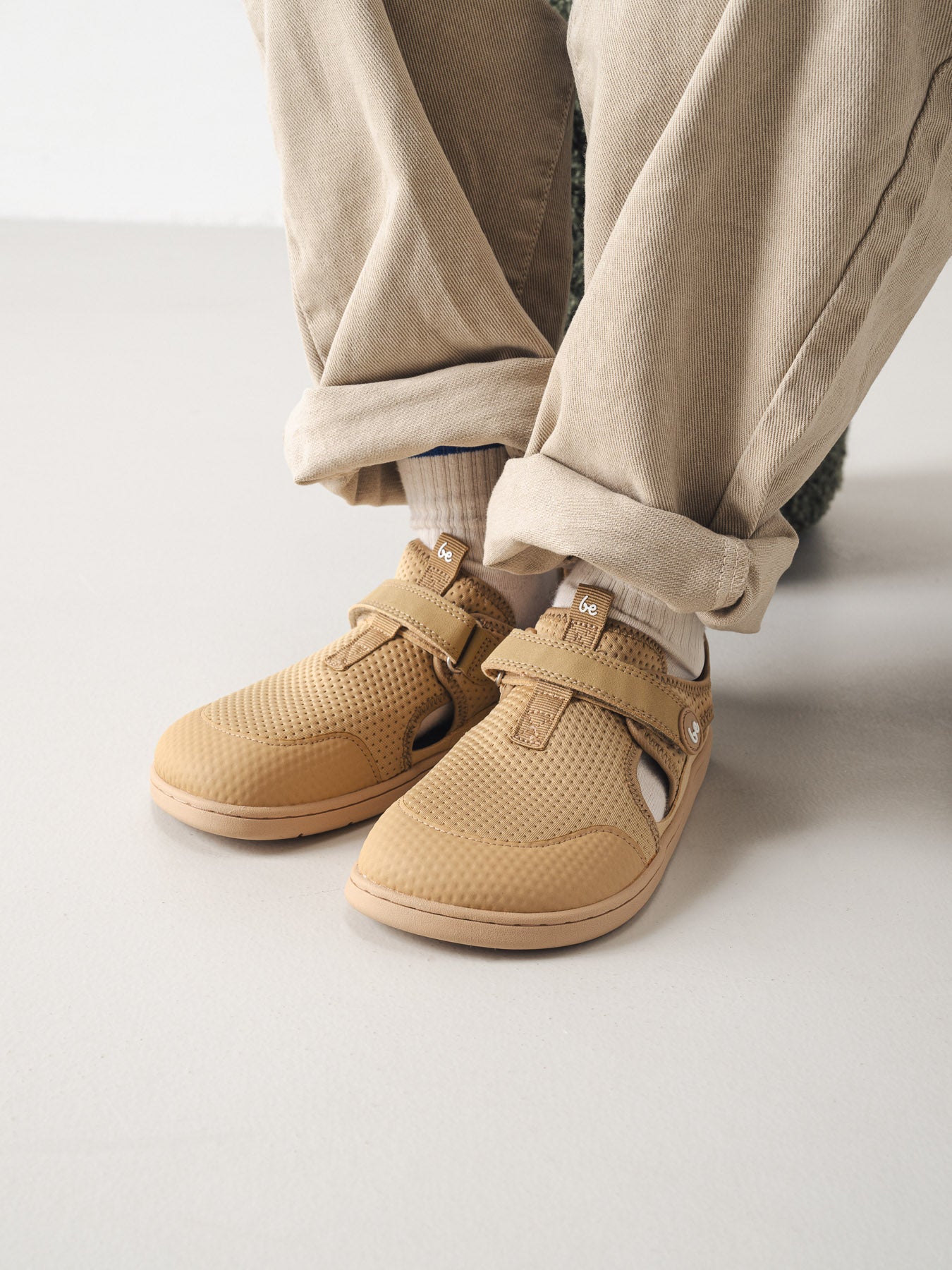 Sandales pieds nus pour enfants Zest Kids - Beige