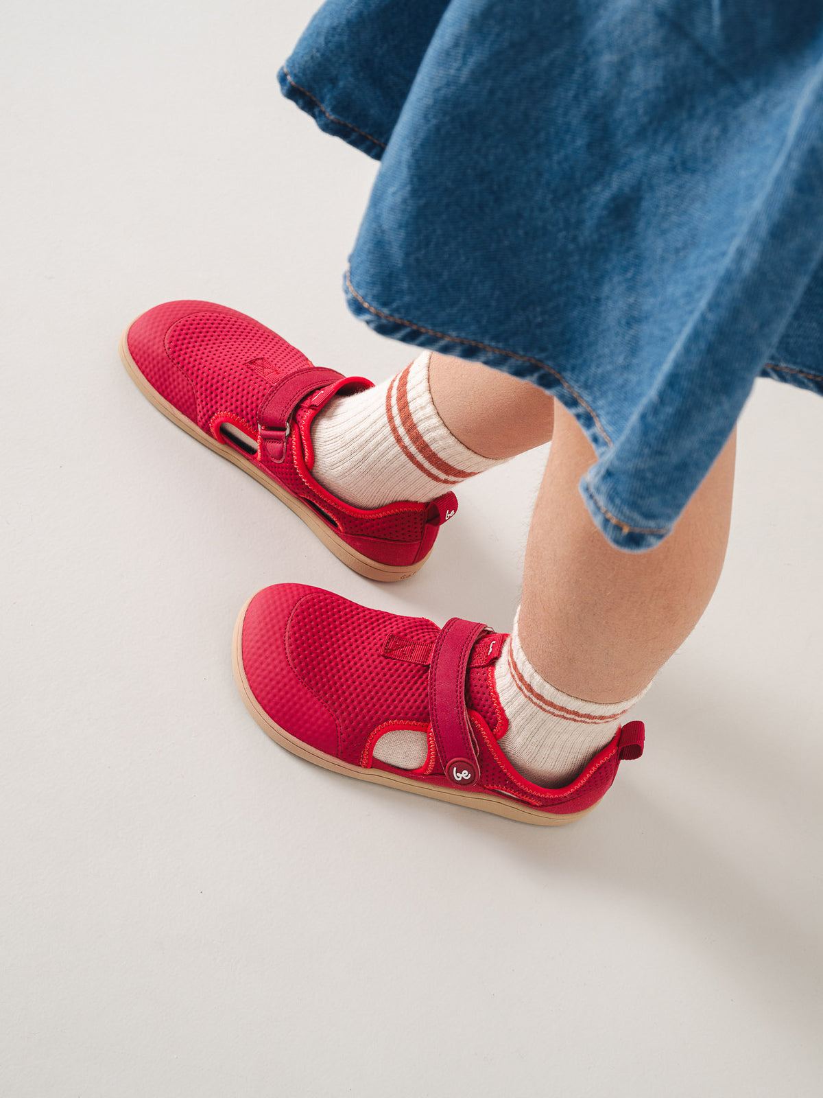 Kinder-Barfußsandalen Zest Kids - Beere