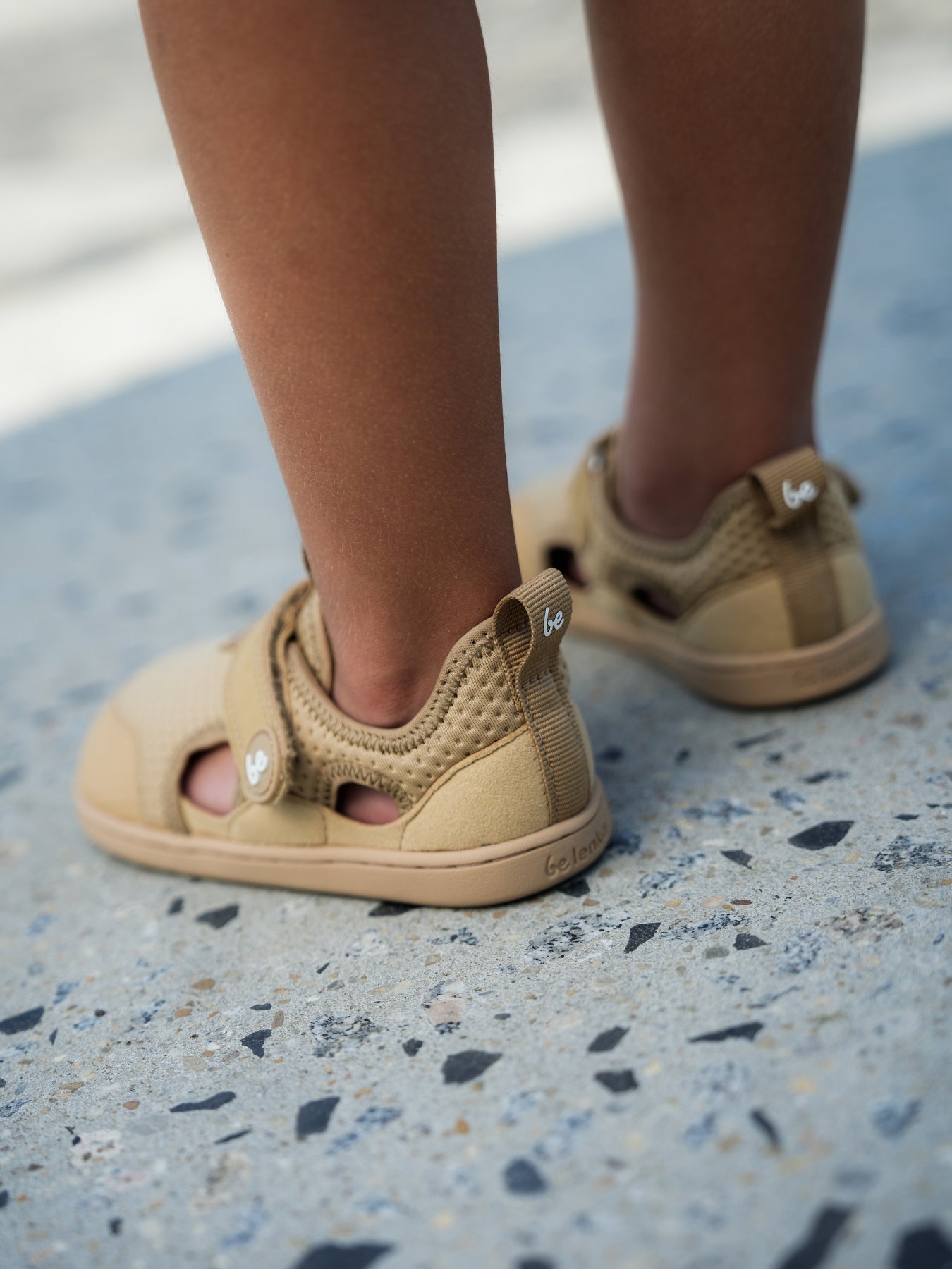 Sandales pieds nus pour enfants Zest Preschool - Beige