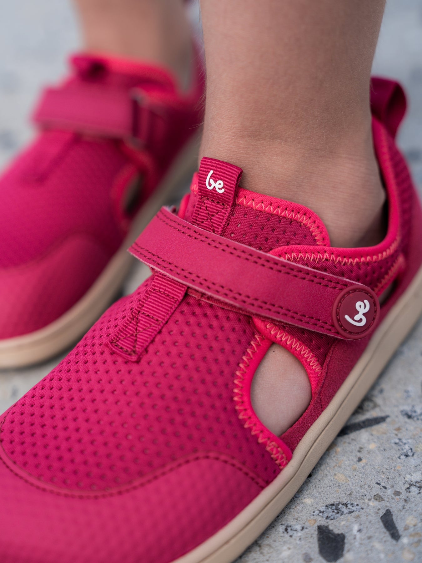 Kinder-Barfußsandalen Zest Preschool - Beere