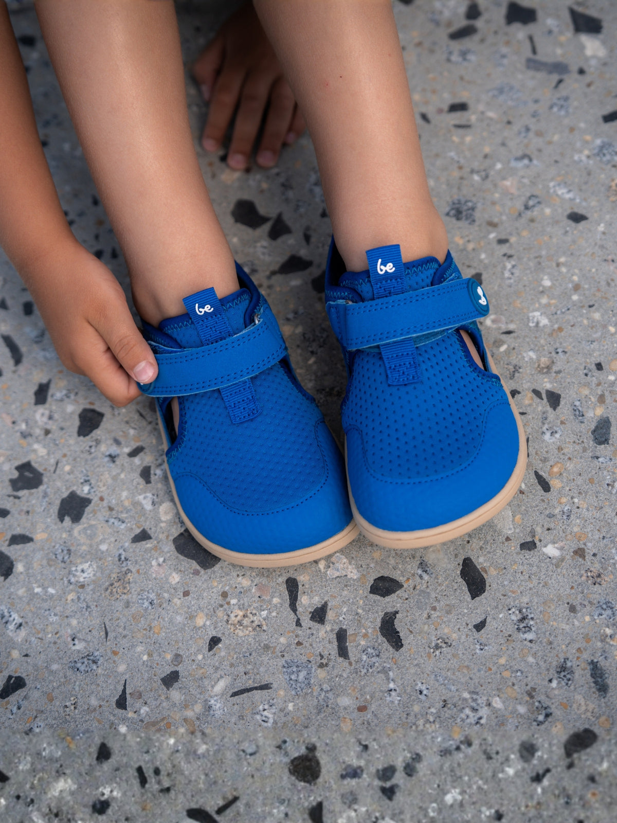 Kinder-Barfußsandalen Zest Preschool - Blau