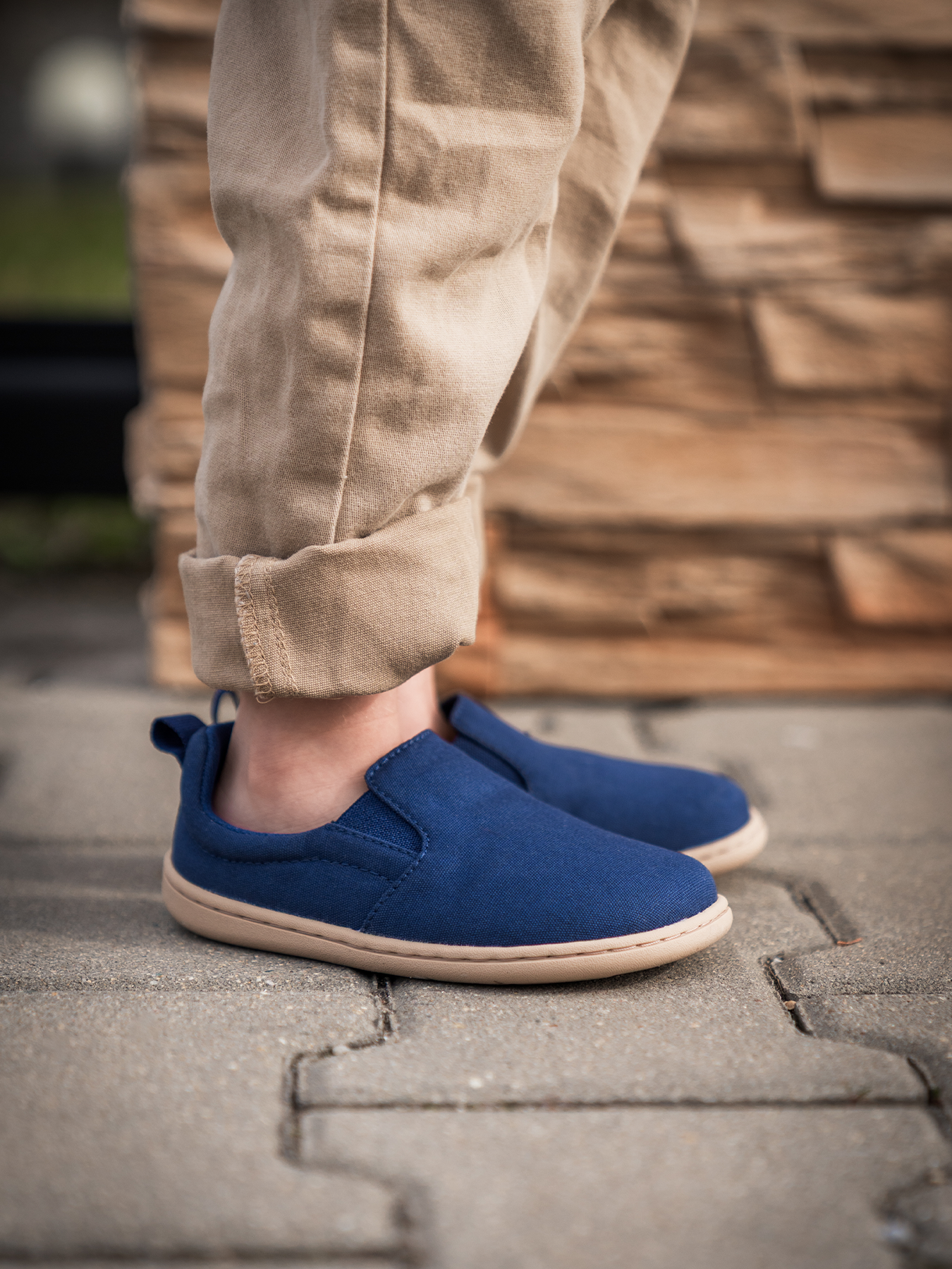 Kids barefoot Slip-on shoes Be Lenka Aura Kids - Navy