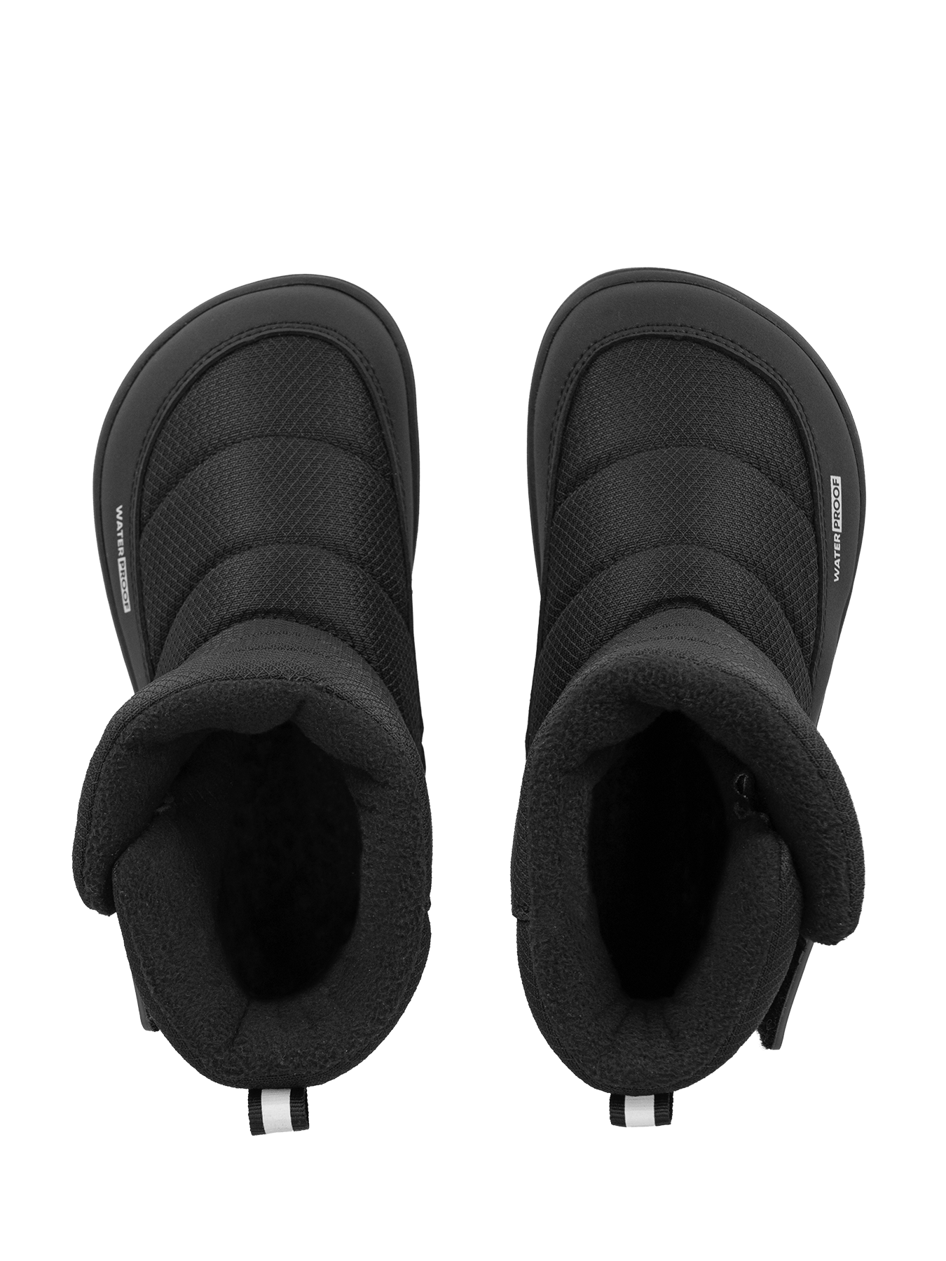 Kid's barefoot snow boots Be Lenka Ailo Junior - All Black