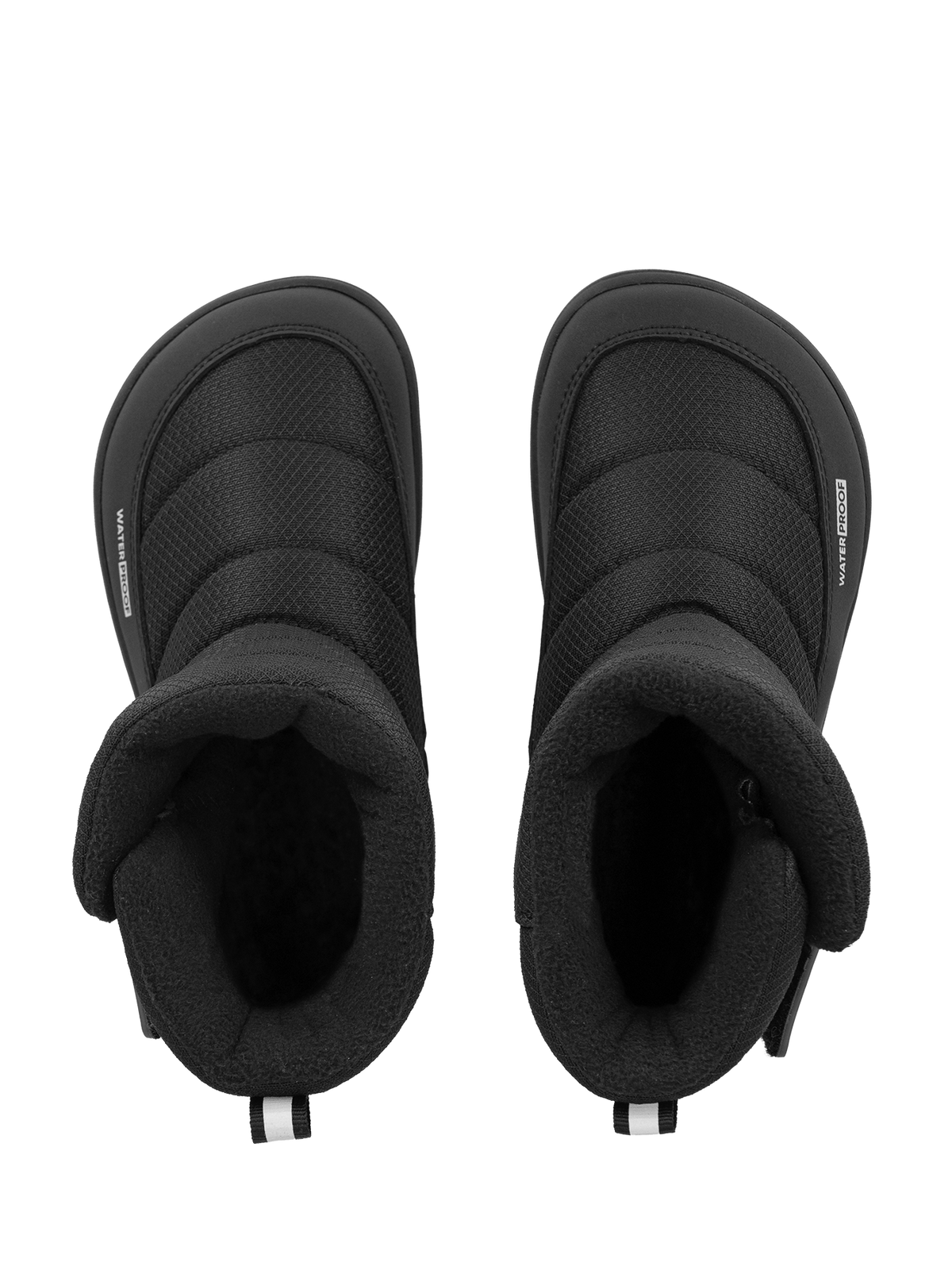 Kids barefoot snow boots Be Lenka Ailo Junior - All Black