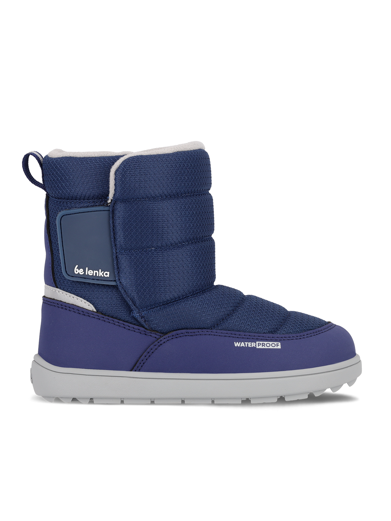 Kid's barefoot snow boots Be Lenka Ailo Kids - Dark Blue