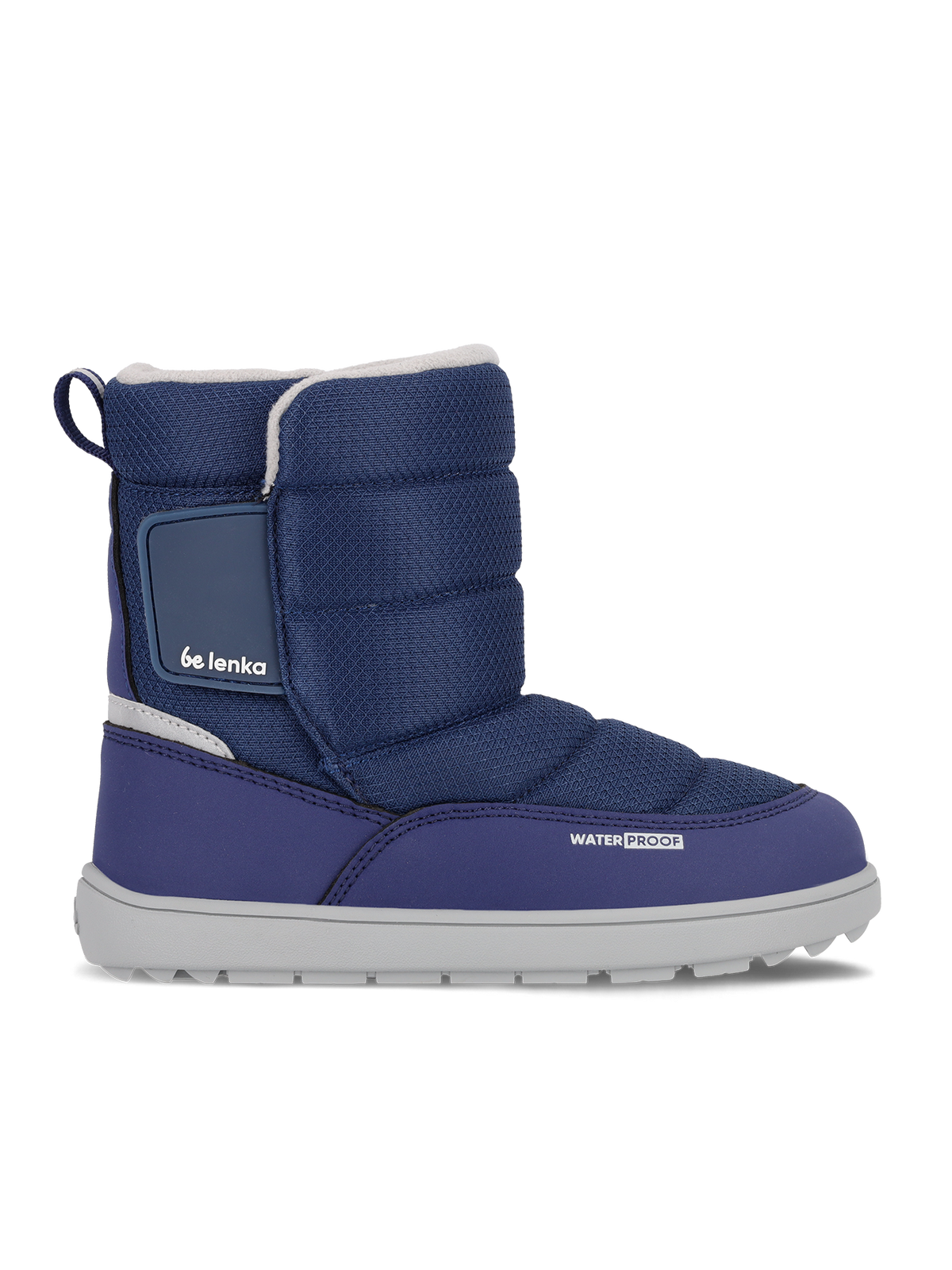 Kids barefoot snow boots Be Lenka Ailo Junior - Dark Blue
