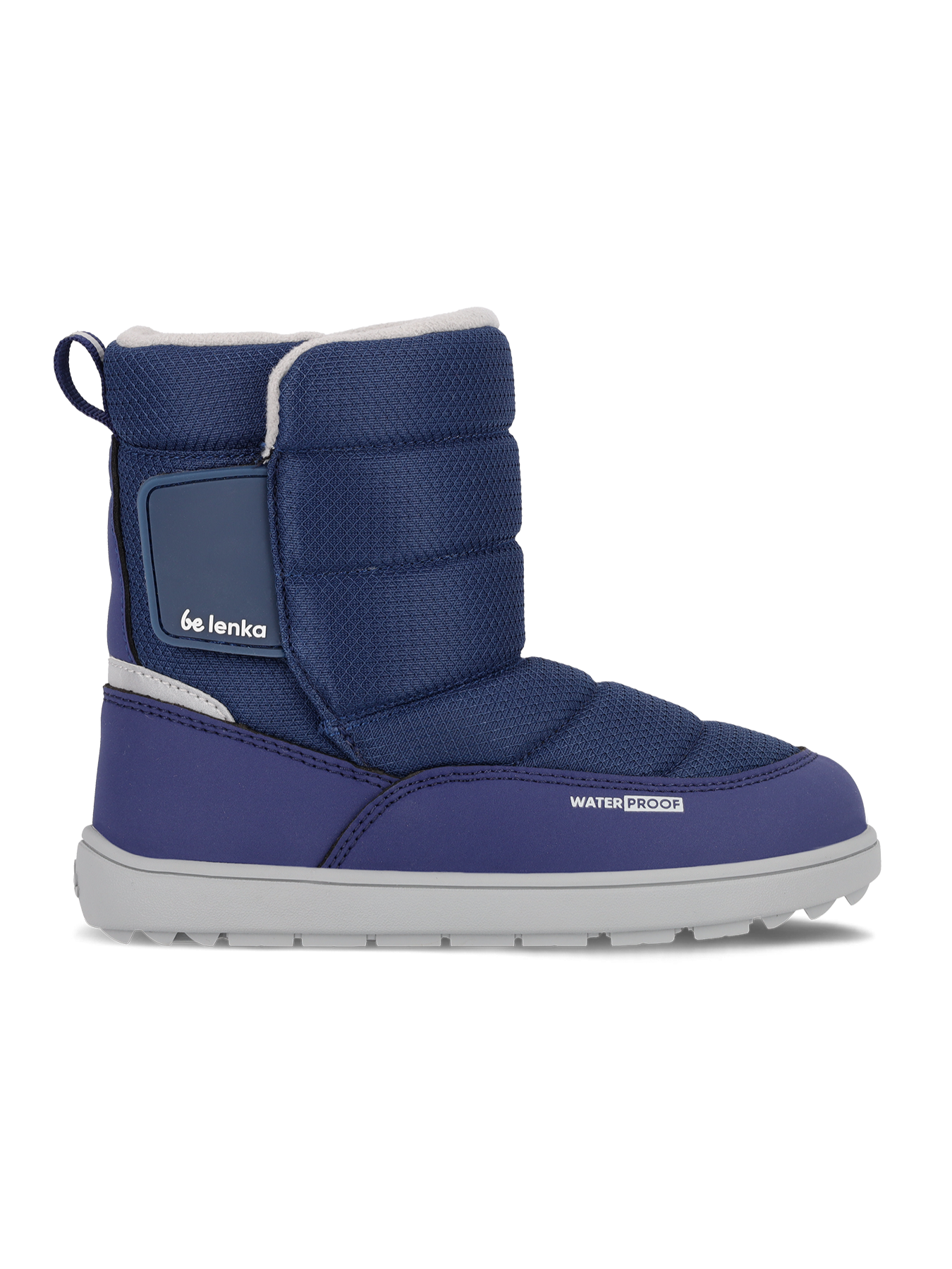 Kids barefoot snow boots Be Lenka Ailo Kids - Dark Blue