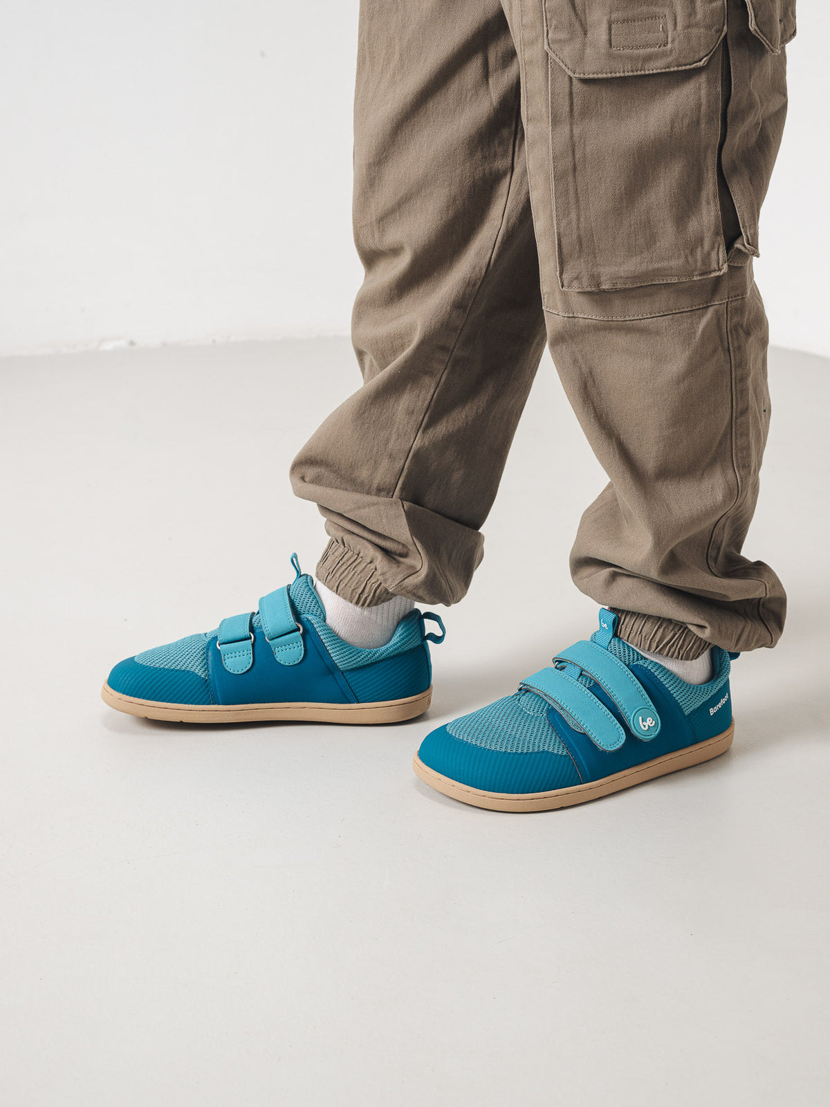 Kids barefoot sneakers Be Lenka Bounty Junior - Aqua