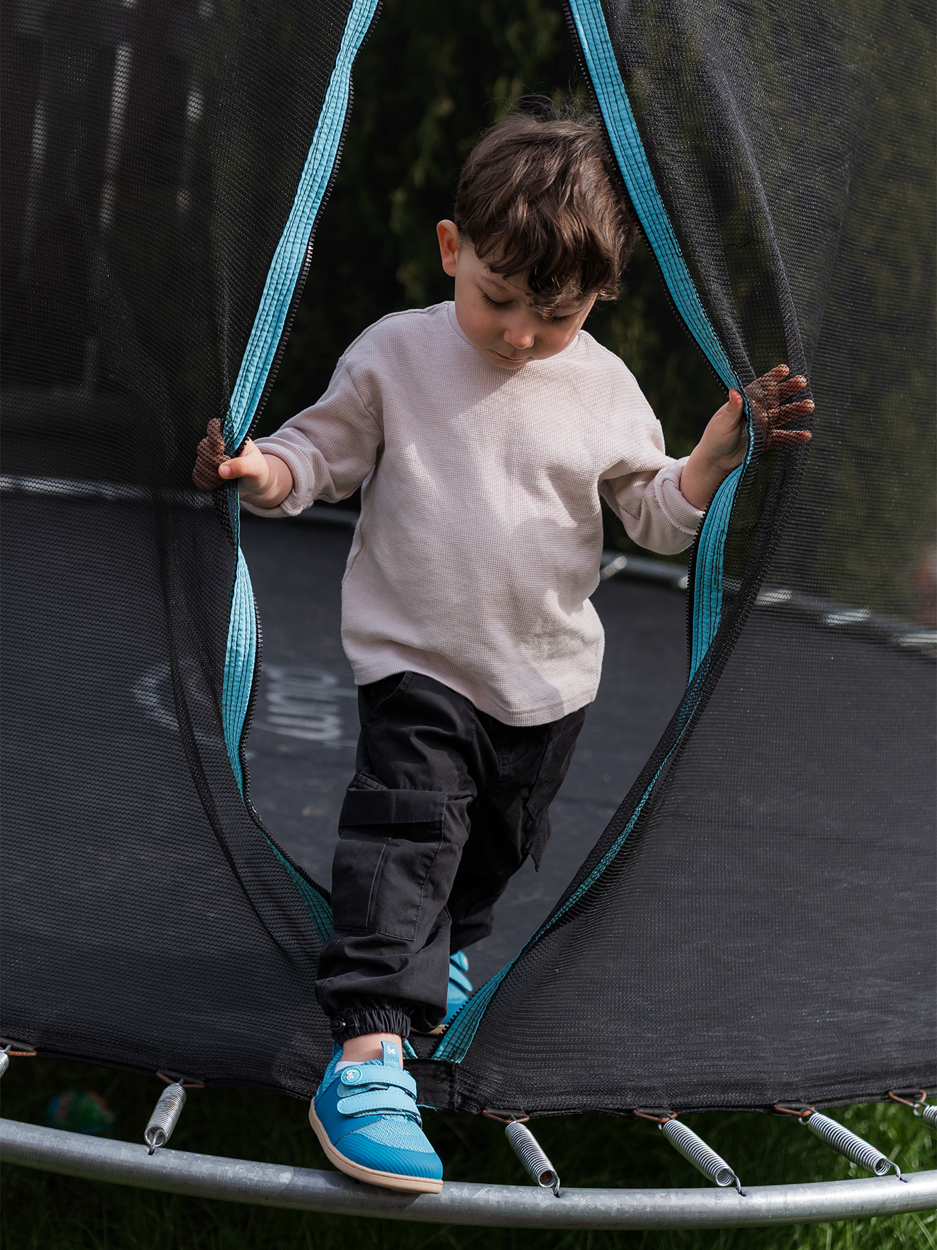 Baskets pieds nus pour enfants Be Lenka Bounty Junior - Aqua