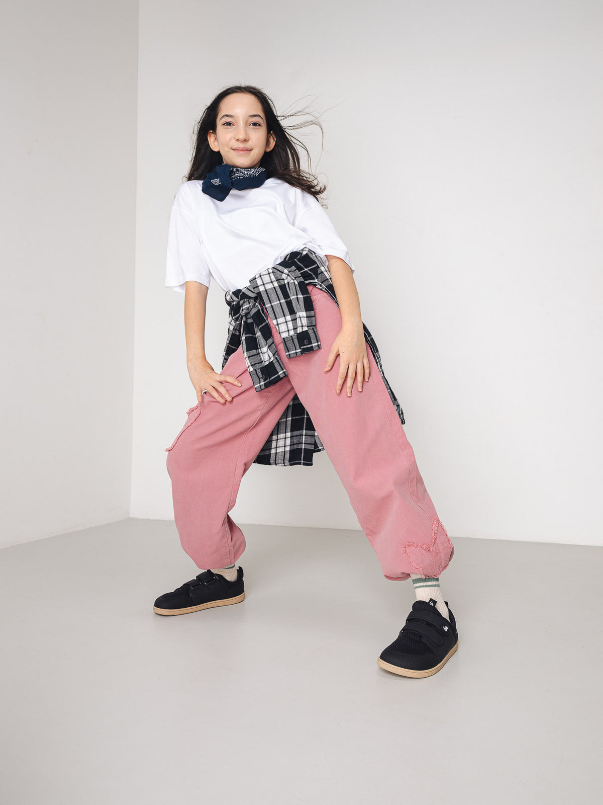 Kids barefoot sneakers Be Lenka Bounty Junior - Black