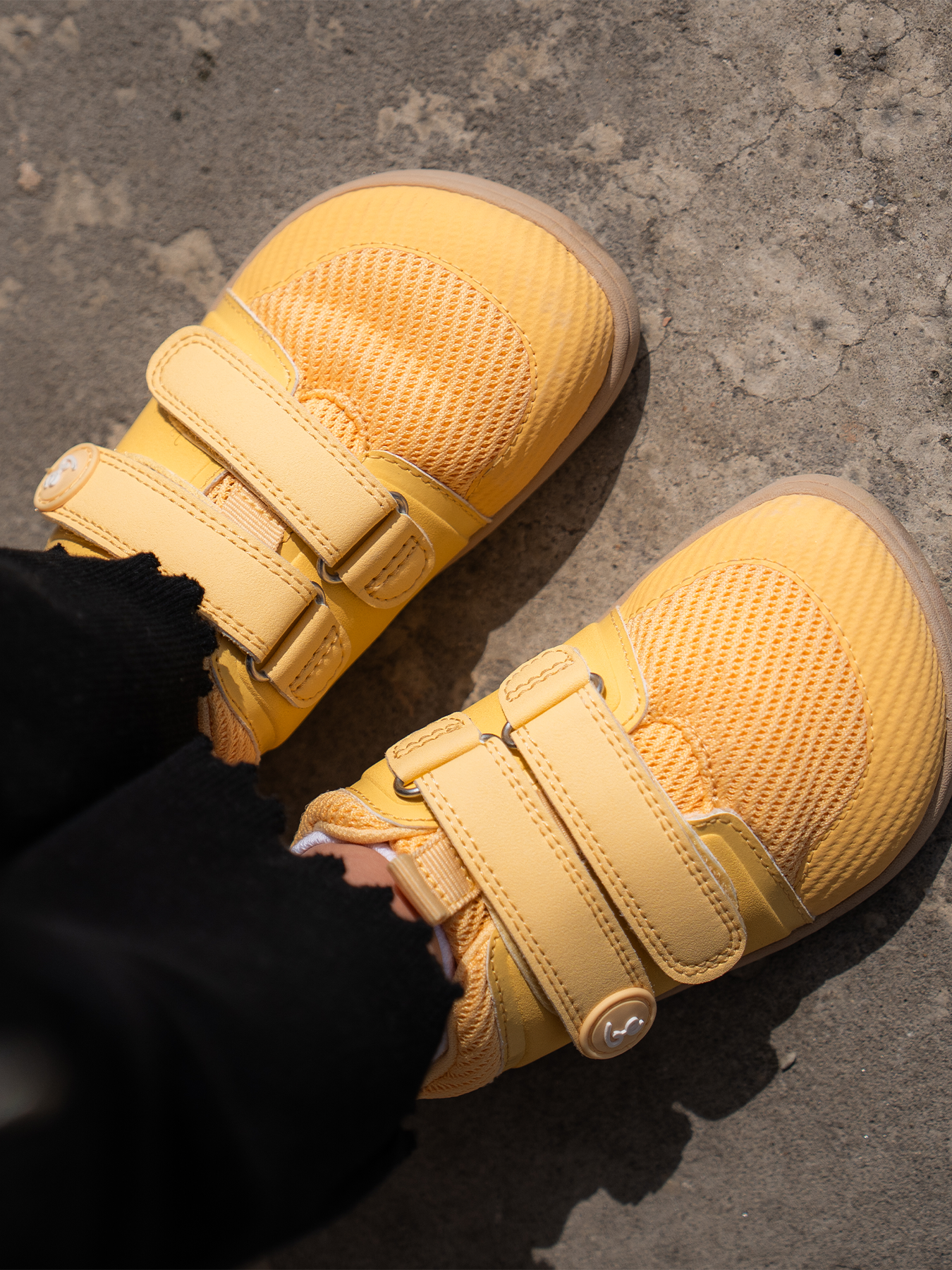 Baskets pieds nus pour enfants Be Lenka Bounty Junior - Jaune