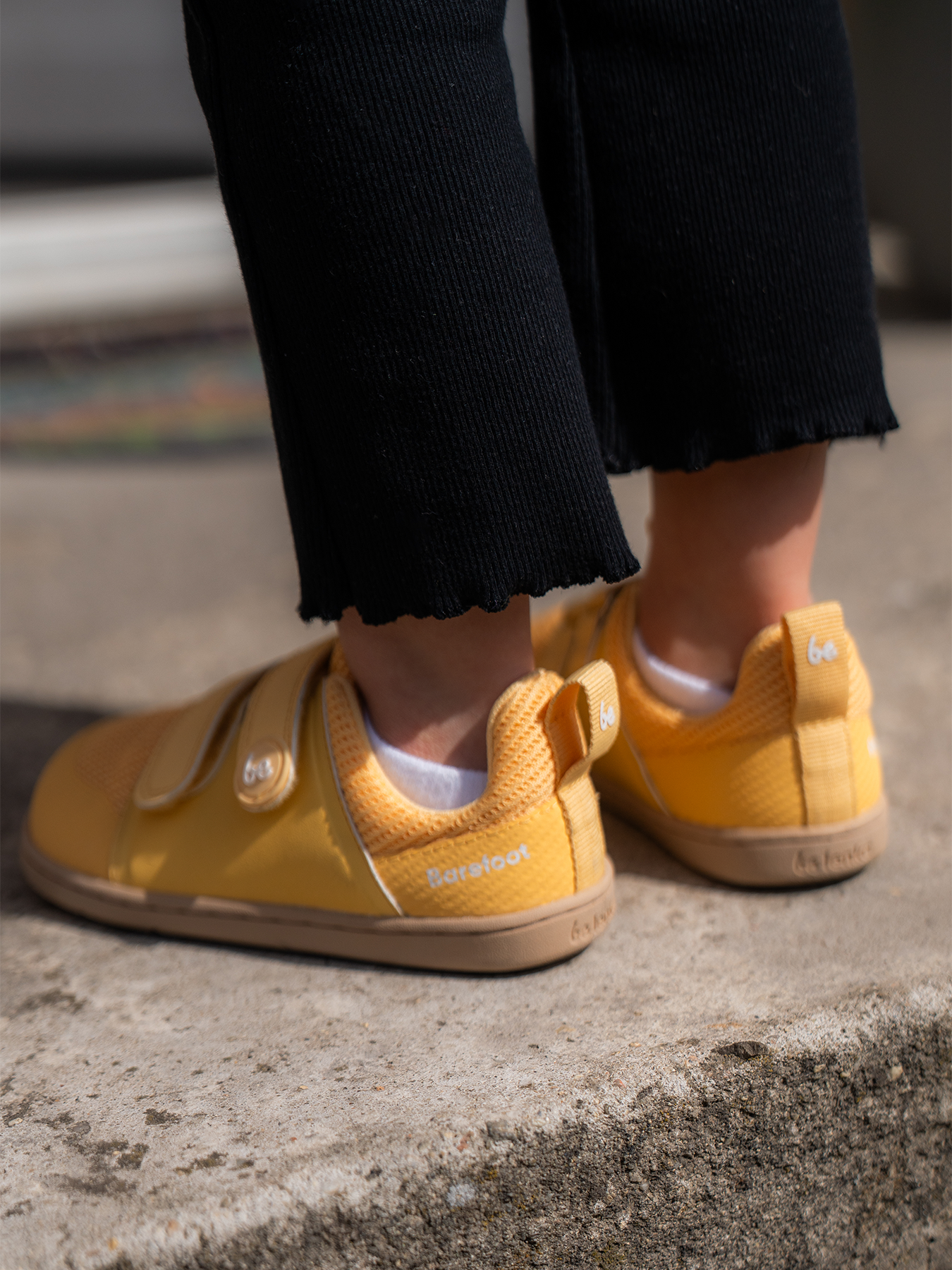 Baskets pieds nus pour enfants Be Lenka Bounty Junior - Jaune